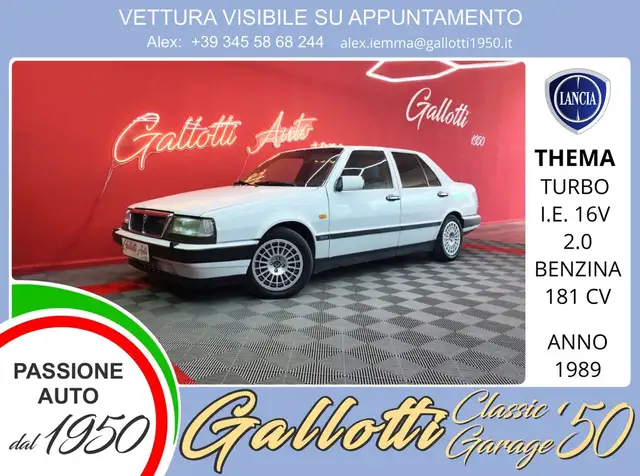 Lancia Thema 2.0 turbo i.e. 16v 181cv