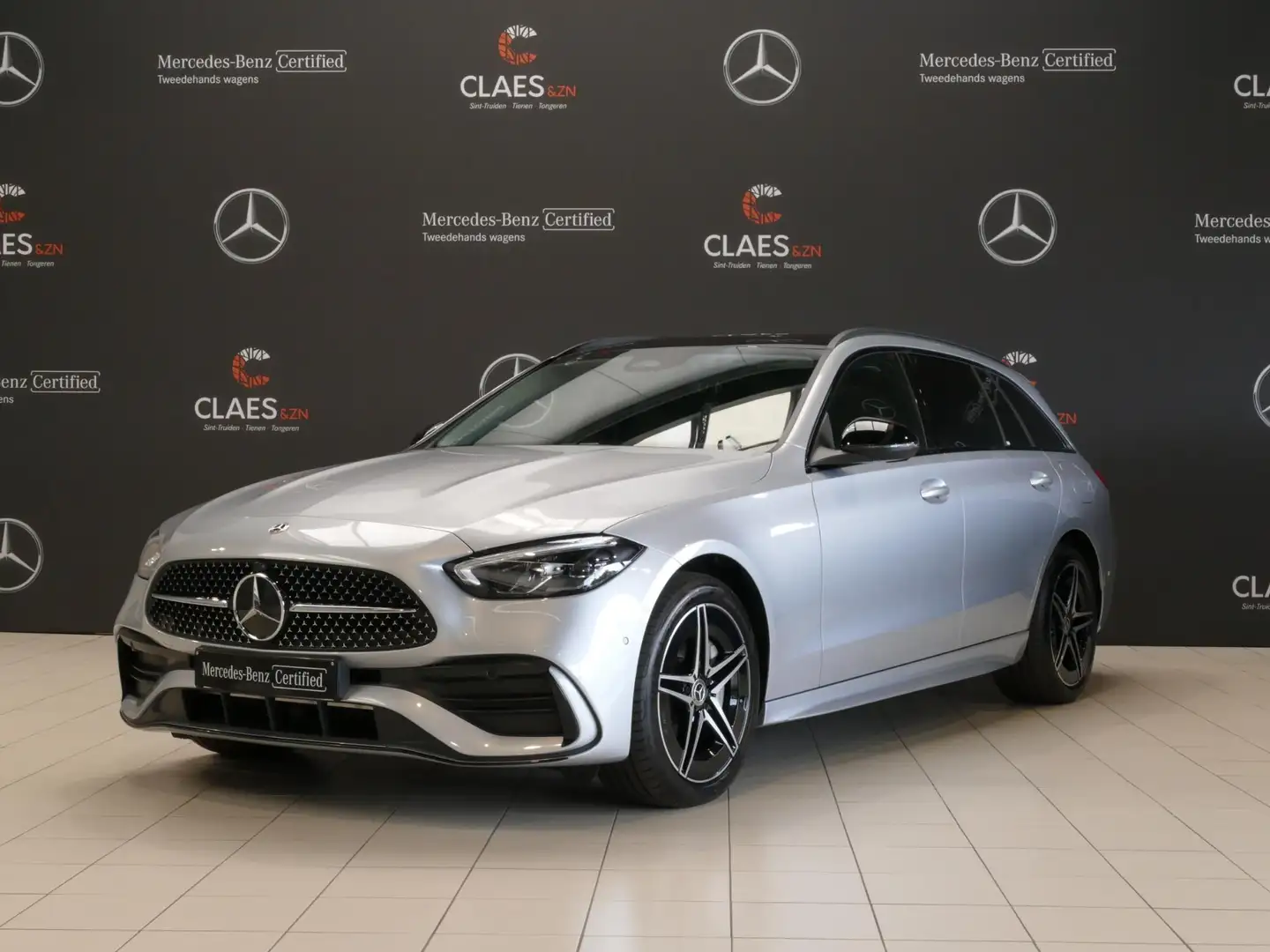 Mercedes-Benz C 300 300e Break AMG Line DOS 7935 Silber - 1