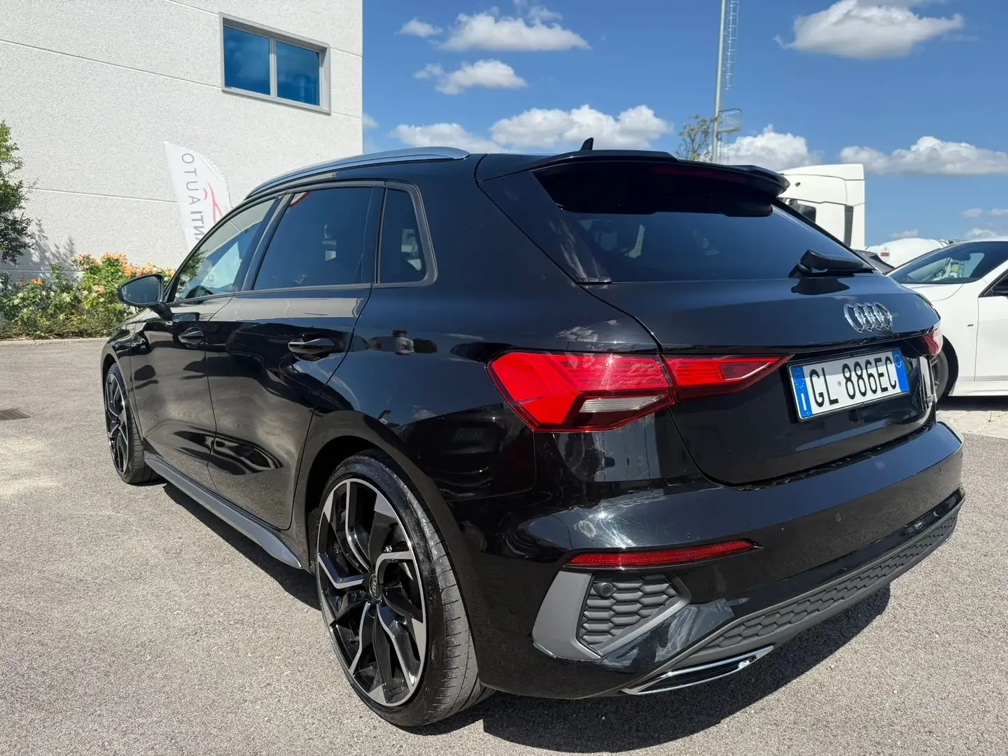 Audi A3 A3 40 TDI Sportback S line Edition quattro Noir - 2