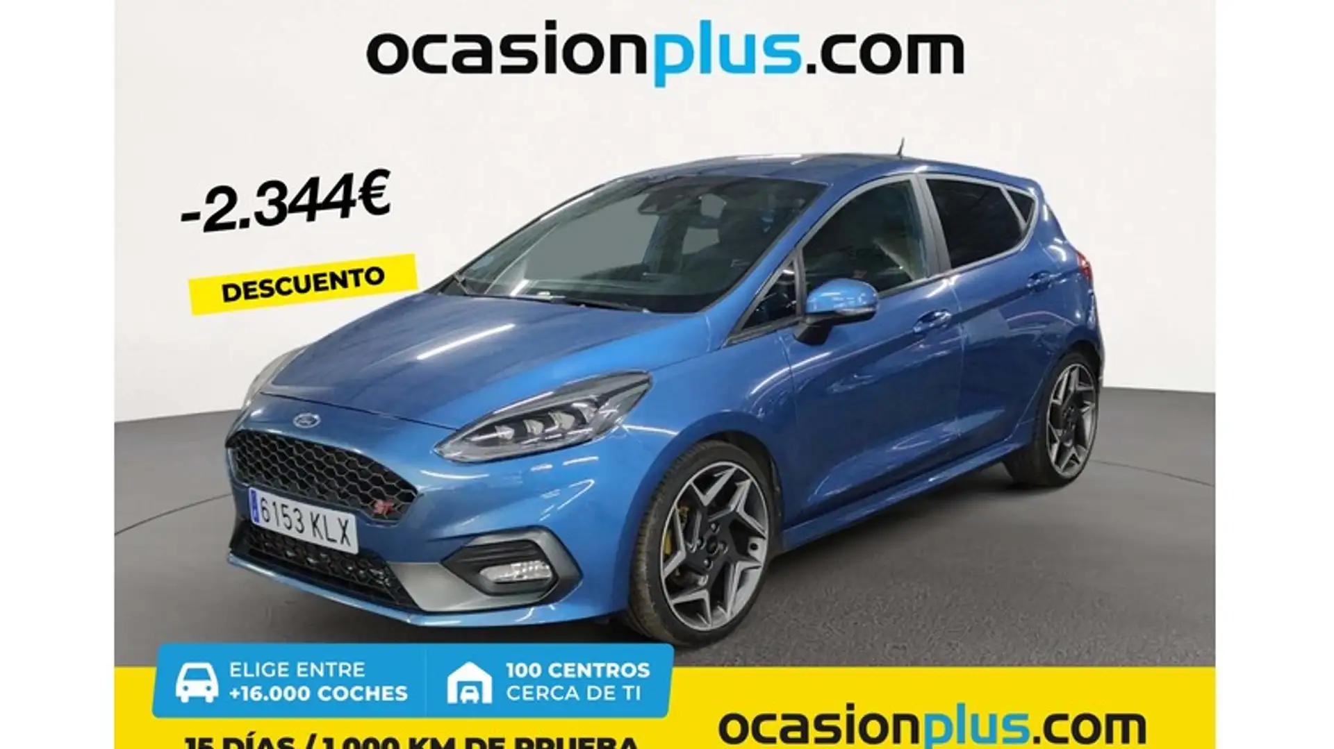 Ford Fiesta 1.5 Ecoboost ST Azul - 1