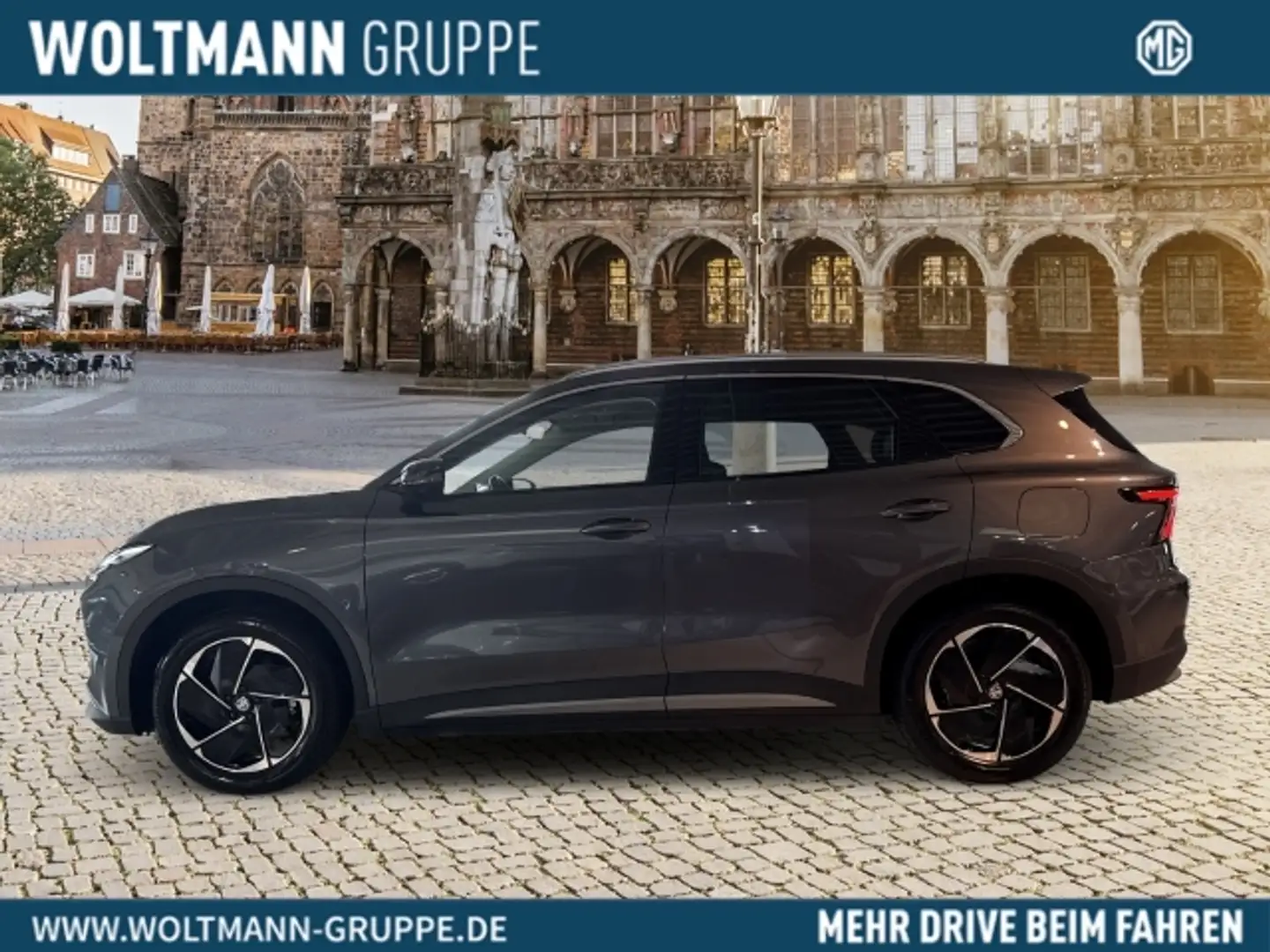 MG MGS5 EV 64 kWh Luxury Long Range Sonderleasing Blauw - 2