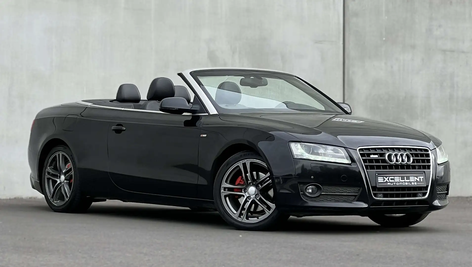 Audi A5 Cabriolet 2.0 TDi S line/GPS/PRIX A EMPORTER Noir - 2