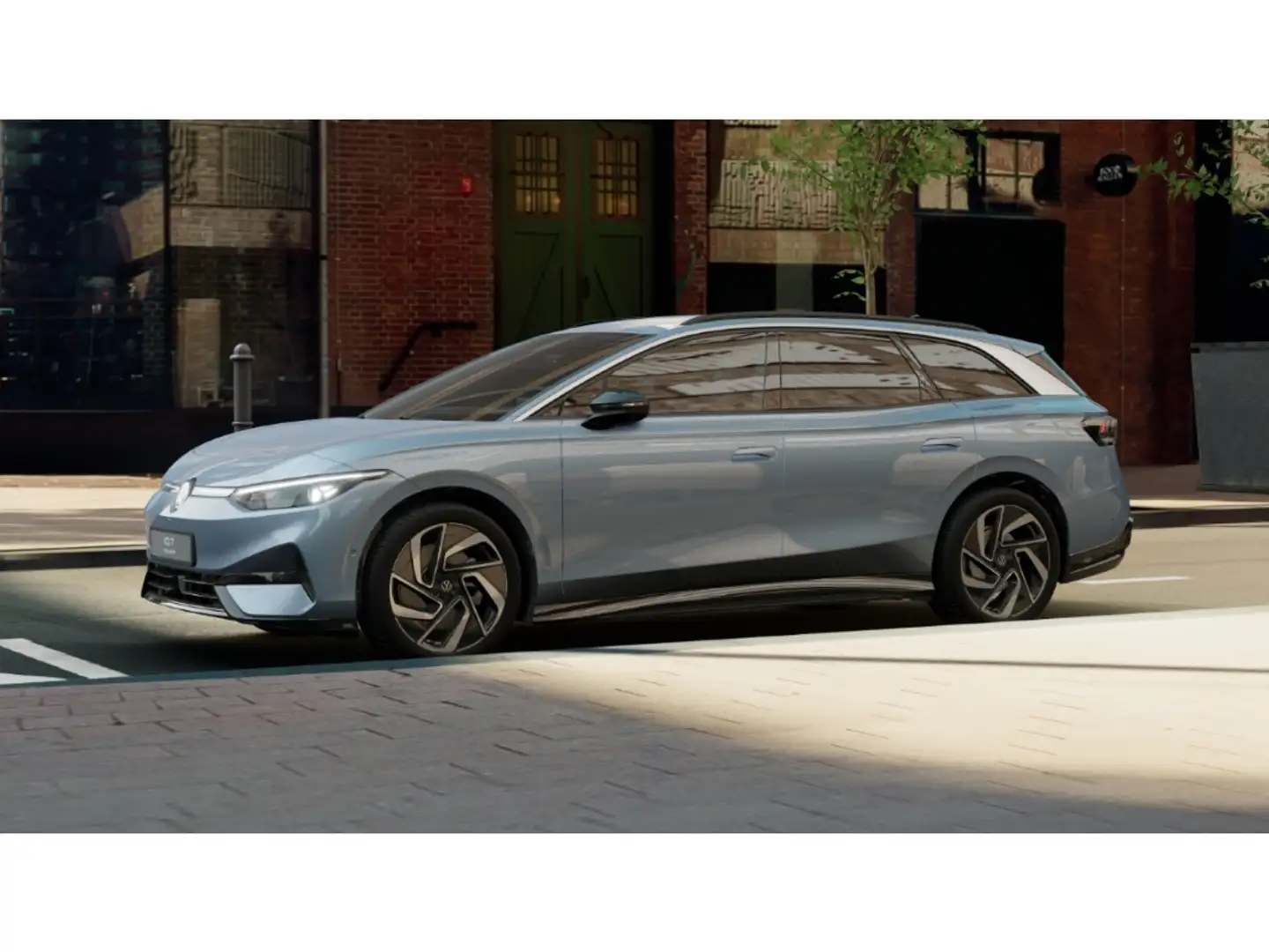 Volkswagen ID.7 210 kW Tourer Pro HUD AHK-el. klappb. Navi Memory Blau - 2