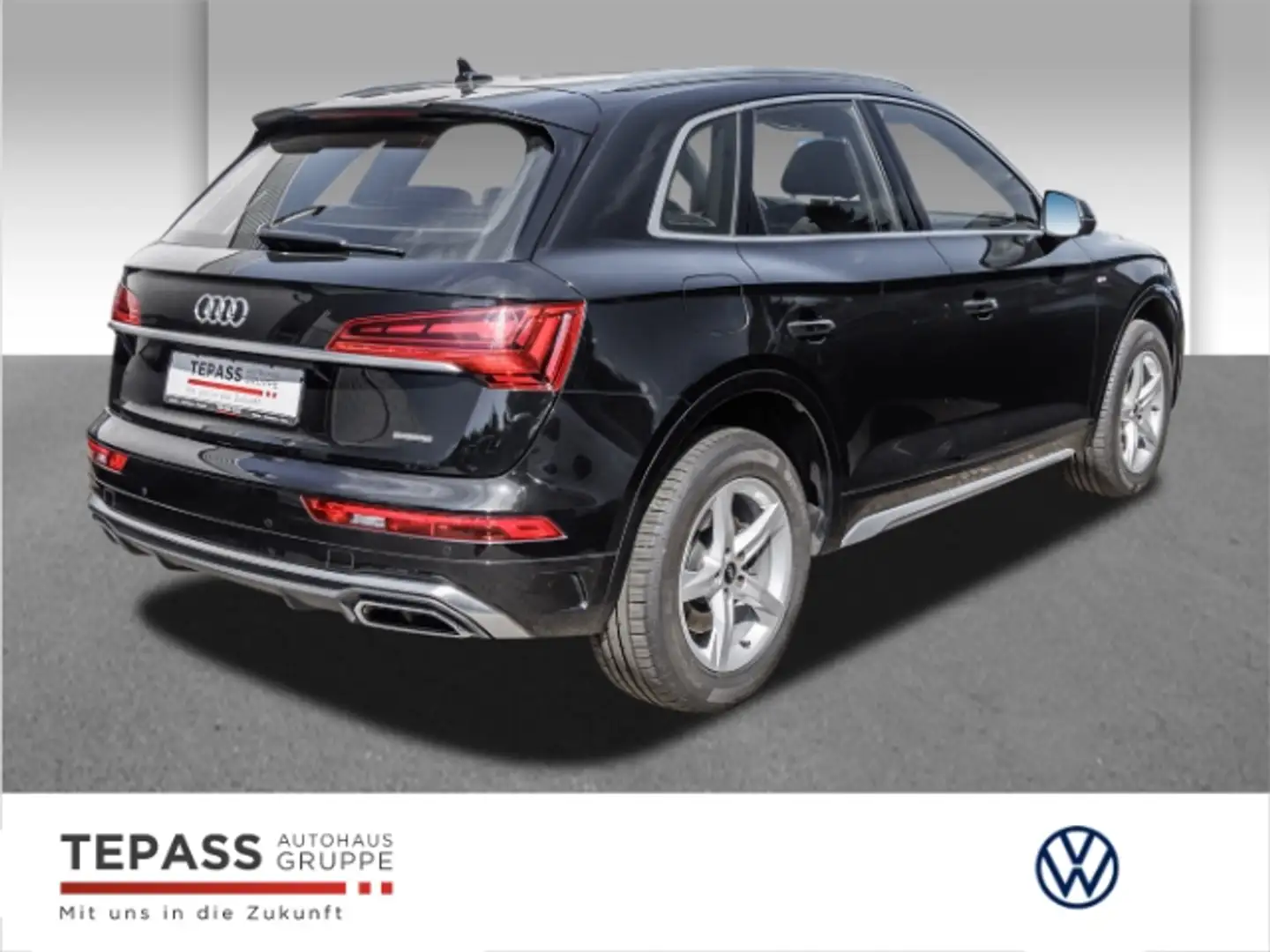 Audi Q5 50 TDI quattro S line BUSINESS AHK KEYLESS Negro - 2