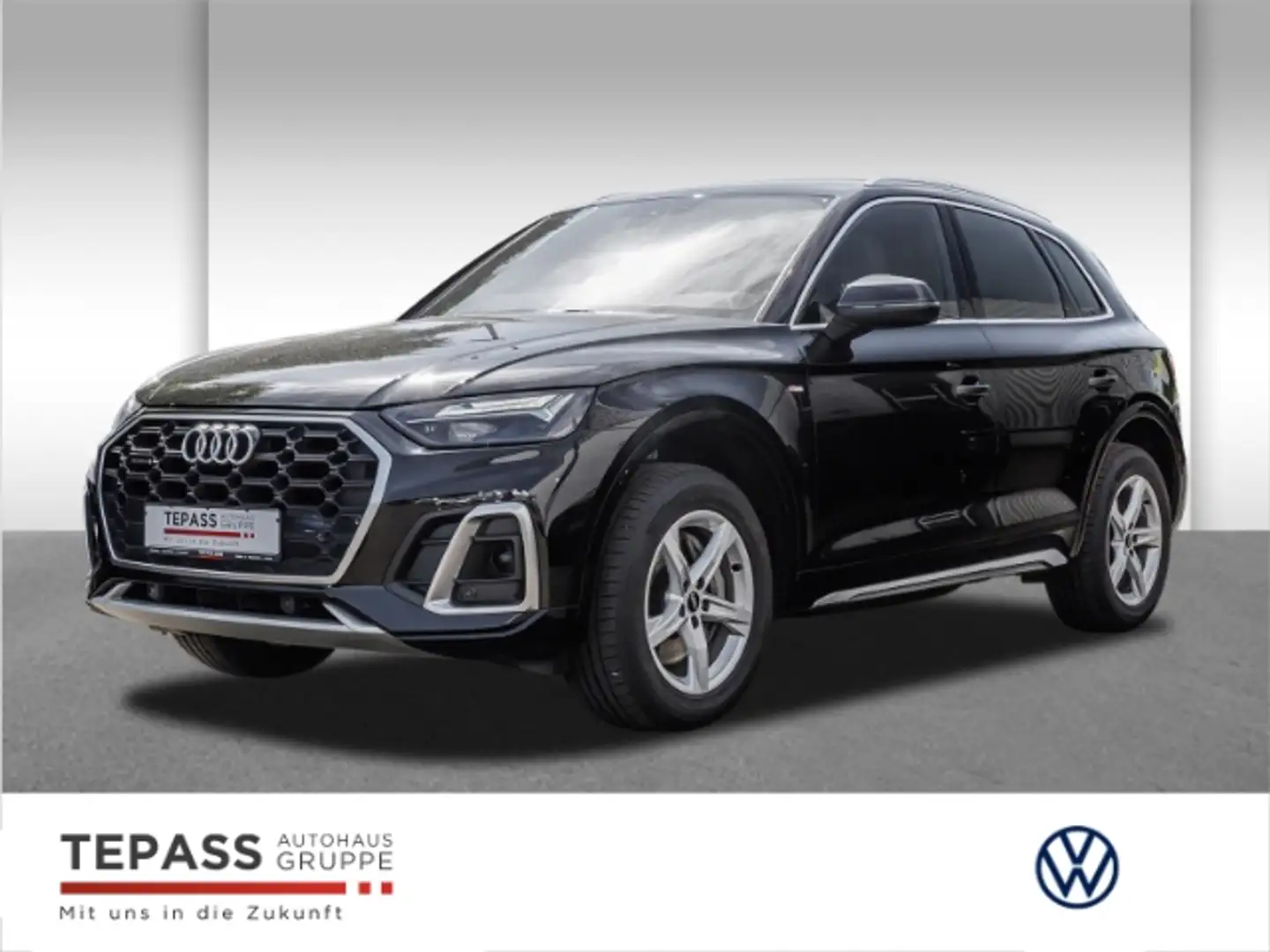 Audi Q5 50 TDI quattro S line BUSINESS AHK KEYLESS Negro - 1