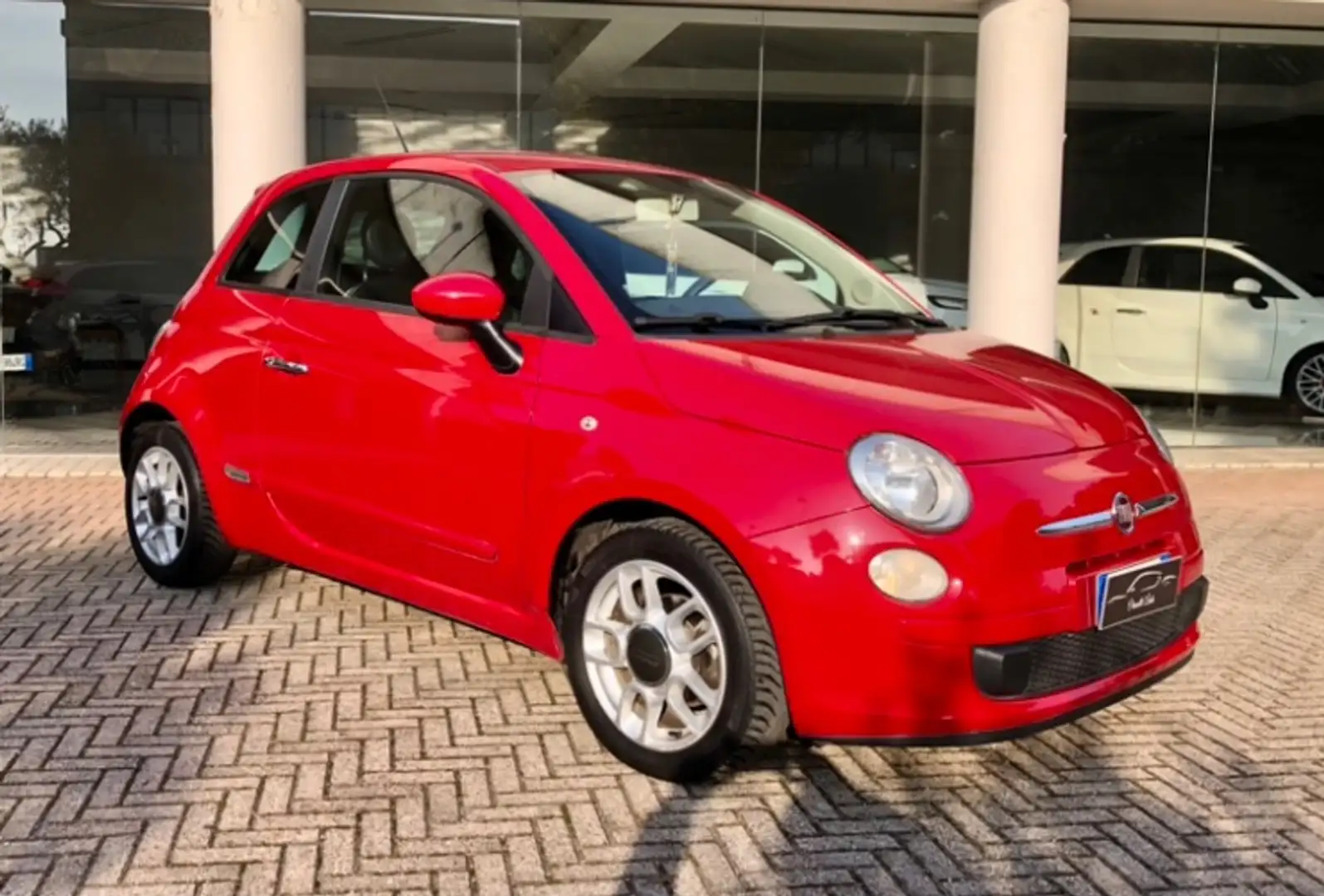 Fiat 500 1.2 Sport 69cv ok neo patentati! Rouge - 1