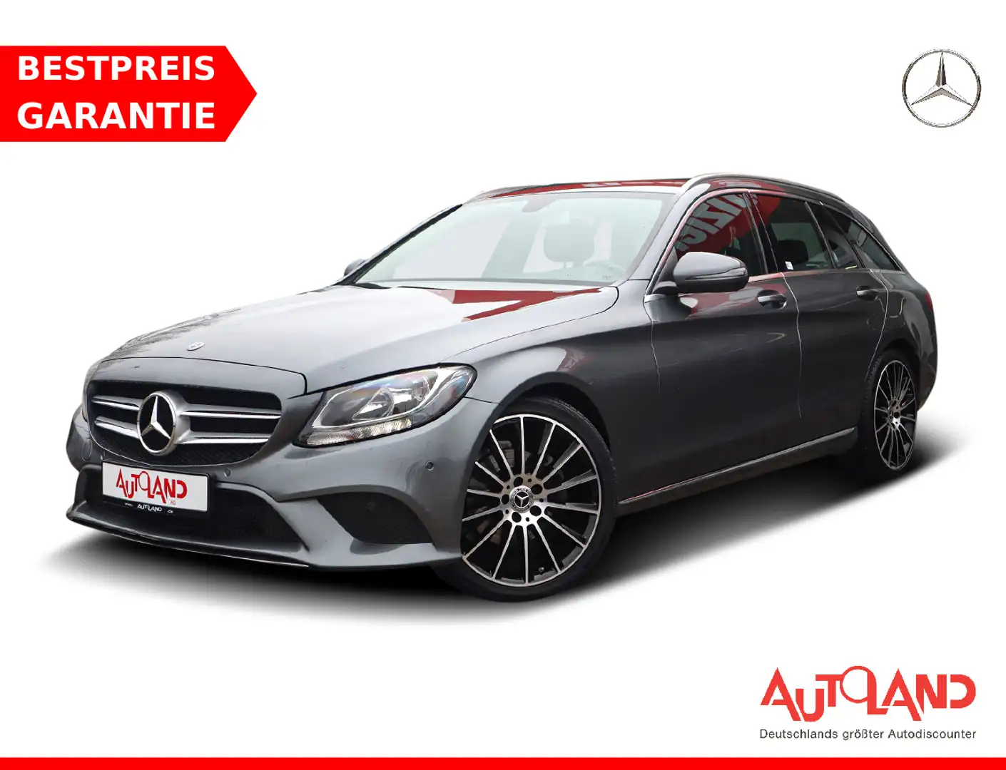 Mercedes-Benz C 200 C200 T-Modell d Avantgarde Kamera Navi Leder PDC Grau - 1