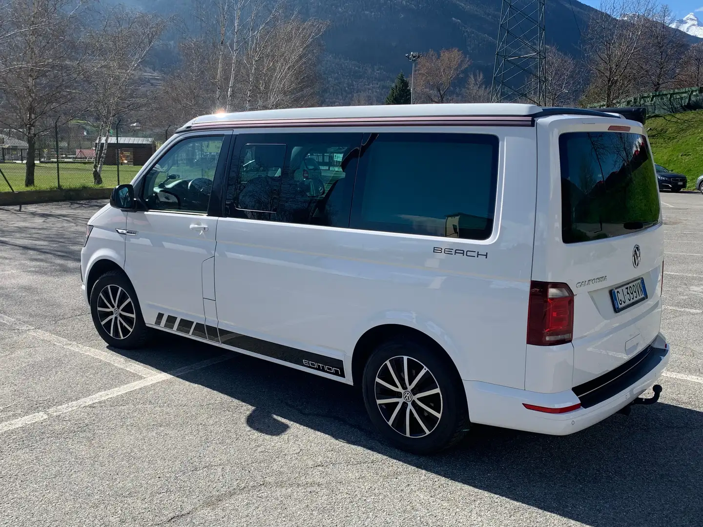 Volkswagen T5 California Beach special edition Blanc - 2