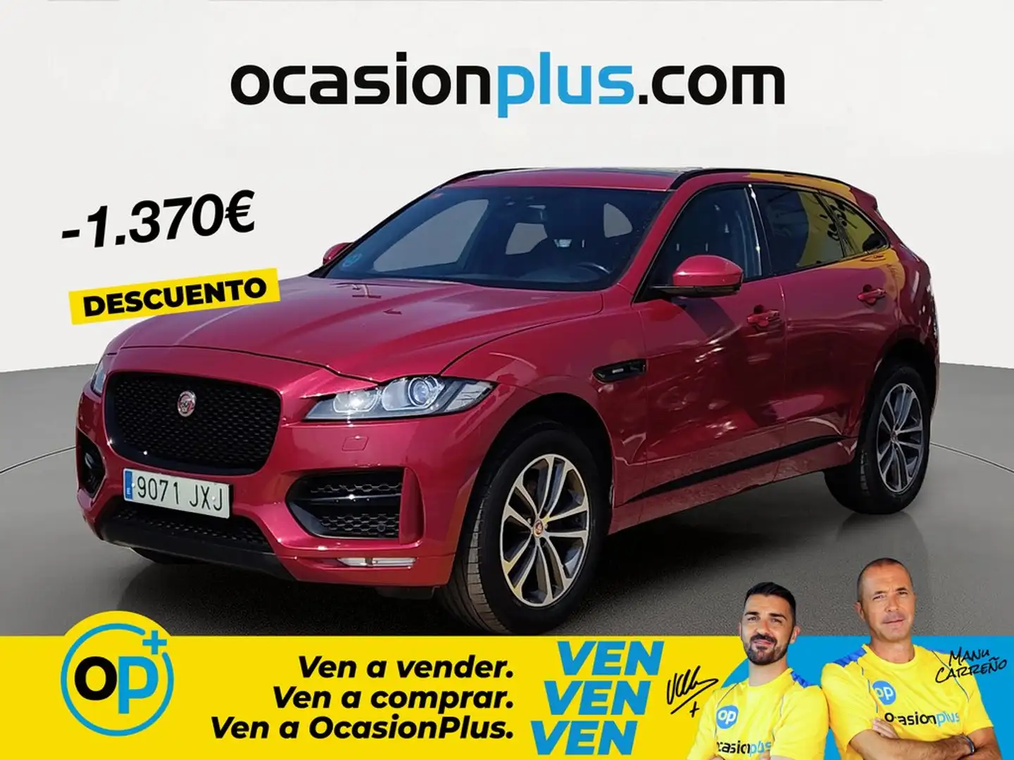 Jaguar F-Pace 2.0i4D R-Sport AWD 180 Rojo - 1