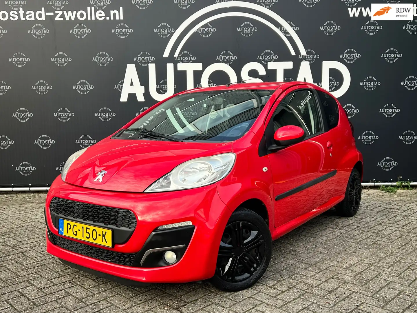 Peugeot 107 1.0 Active Automaat / NAP / APK / Airco / Elck. Ra Rouge - 1