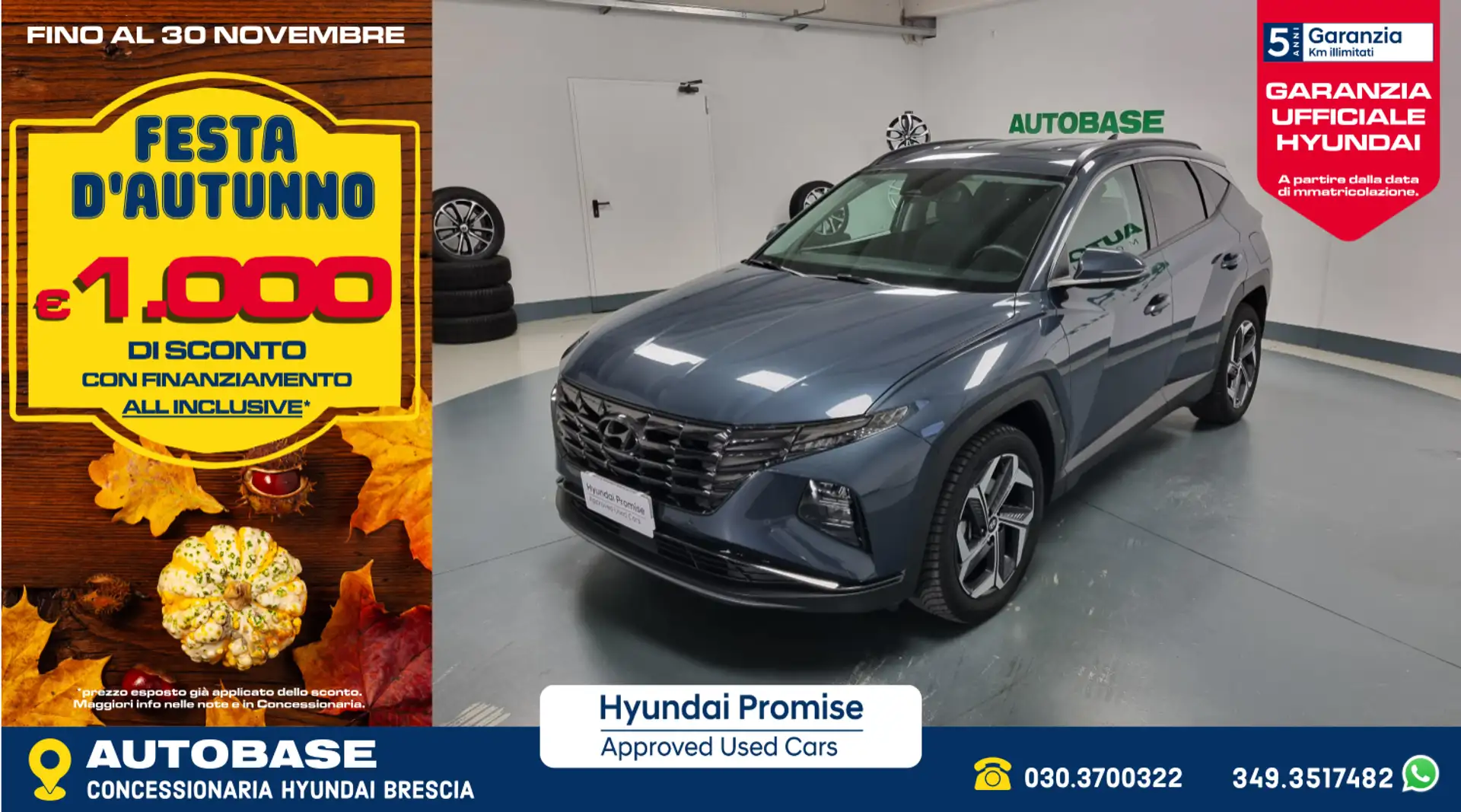 Hyundai TUCSON 1.6 hev Exellence 4wd auto Nero - 1