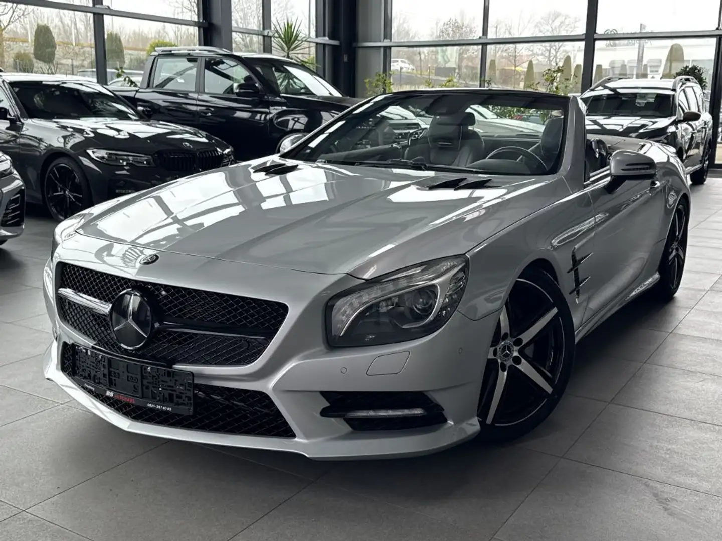 Mercedes-Benz SL 350 7G-TRONIC Panorama Sport-Paket AMG DISTRO Silber - 2