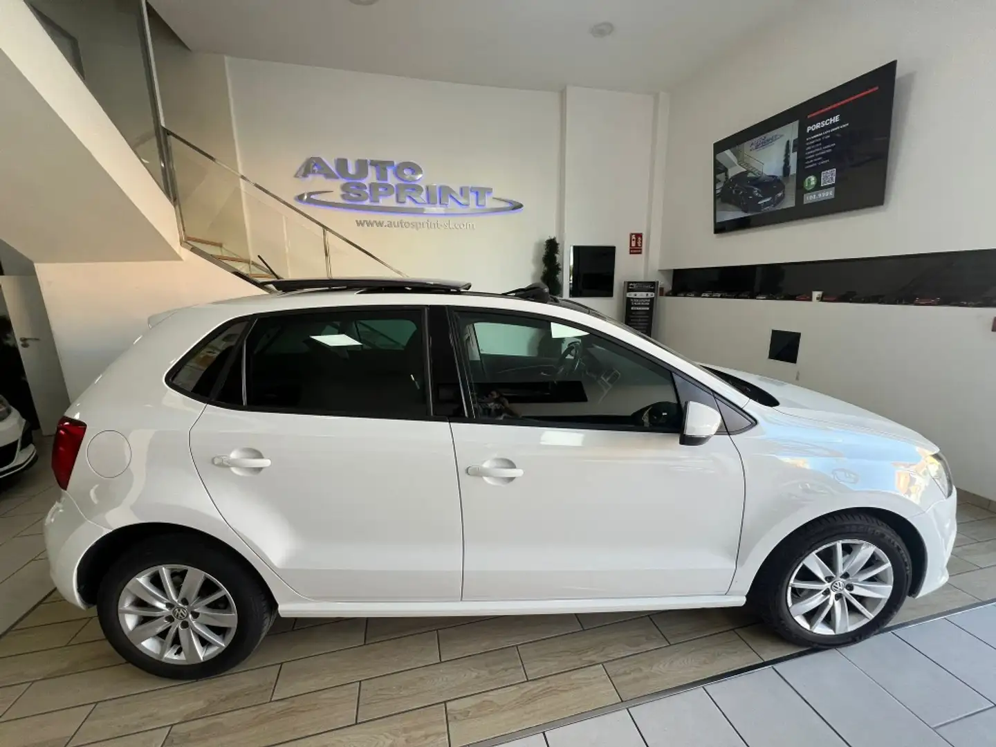 Volkswagen Polo 1.4 TDI BMT Sport DSG 66kW Blanc - 2