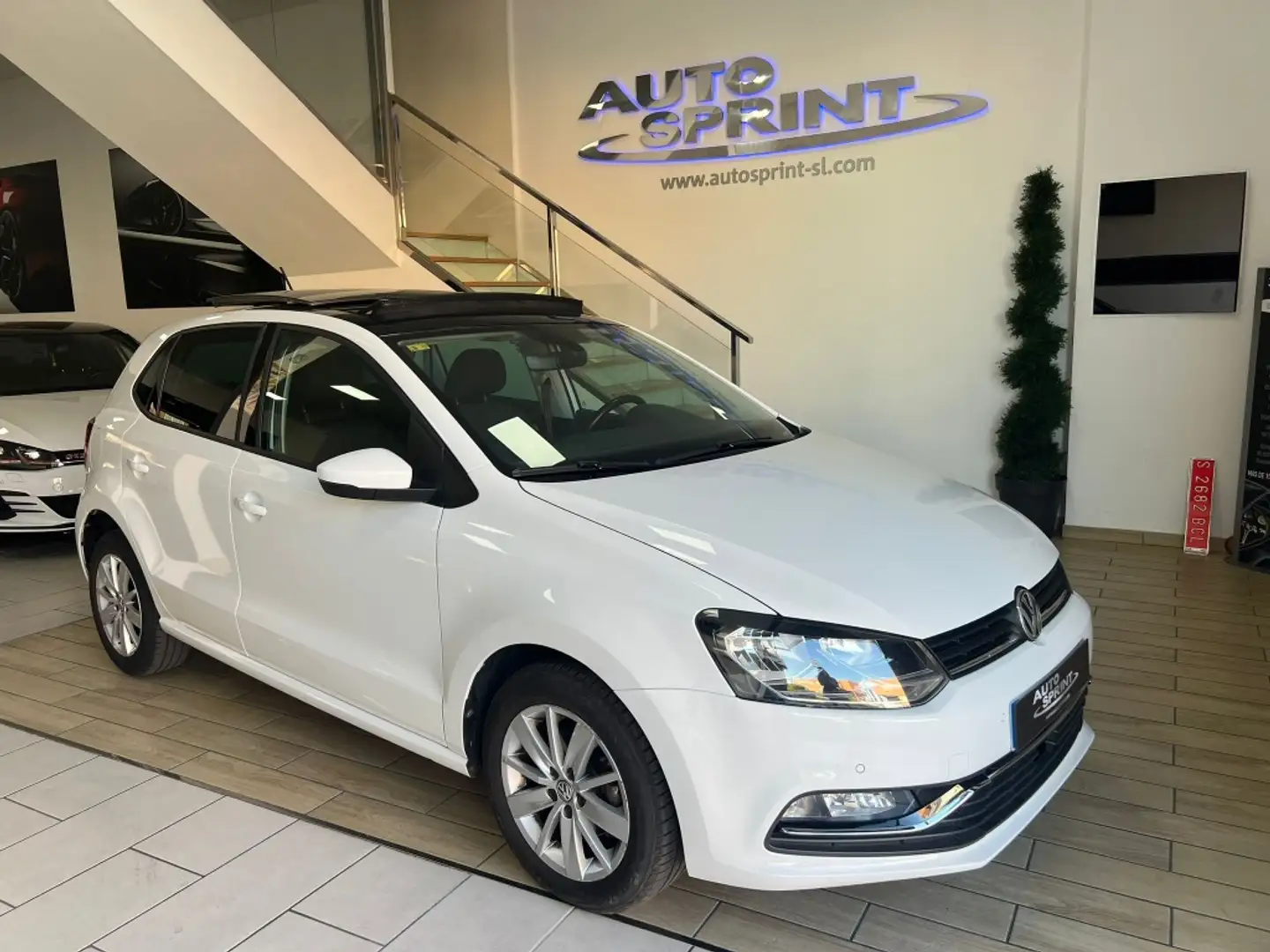 Volkswagen Polo 1.4 TDI BMT Sport DSG 66kW Blanc - 1