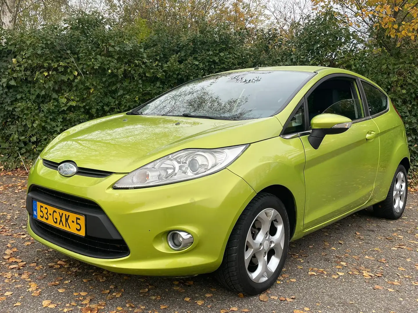 Ford Fiesta 1.25 Titanium 2008 LANGE APK! Verde - 1