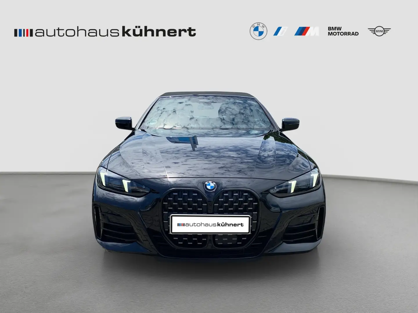 BMW 420 d Cabrio LED ACC ///M-Sport SpurAss 360° AHK Black - 2