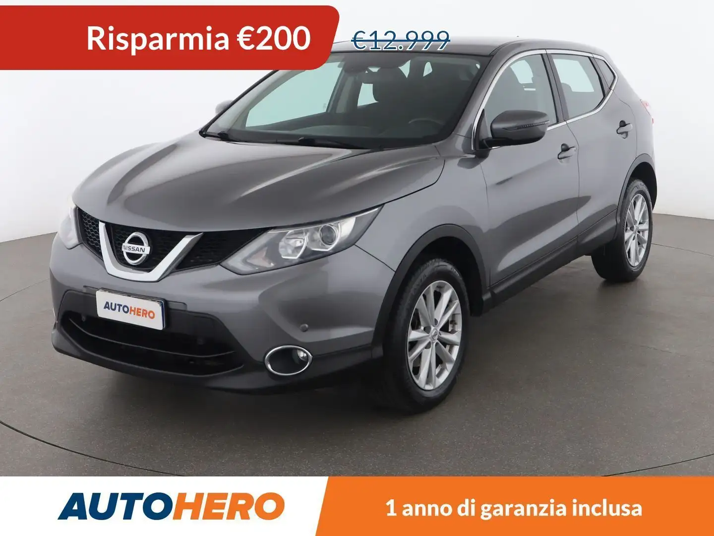 Nissan Qashqai 1.5 dCi Acenta Gris - 1