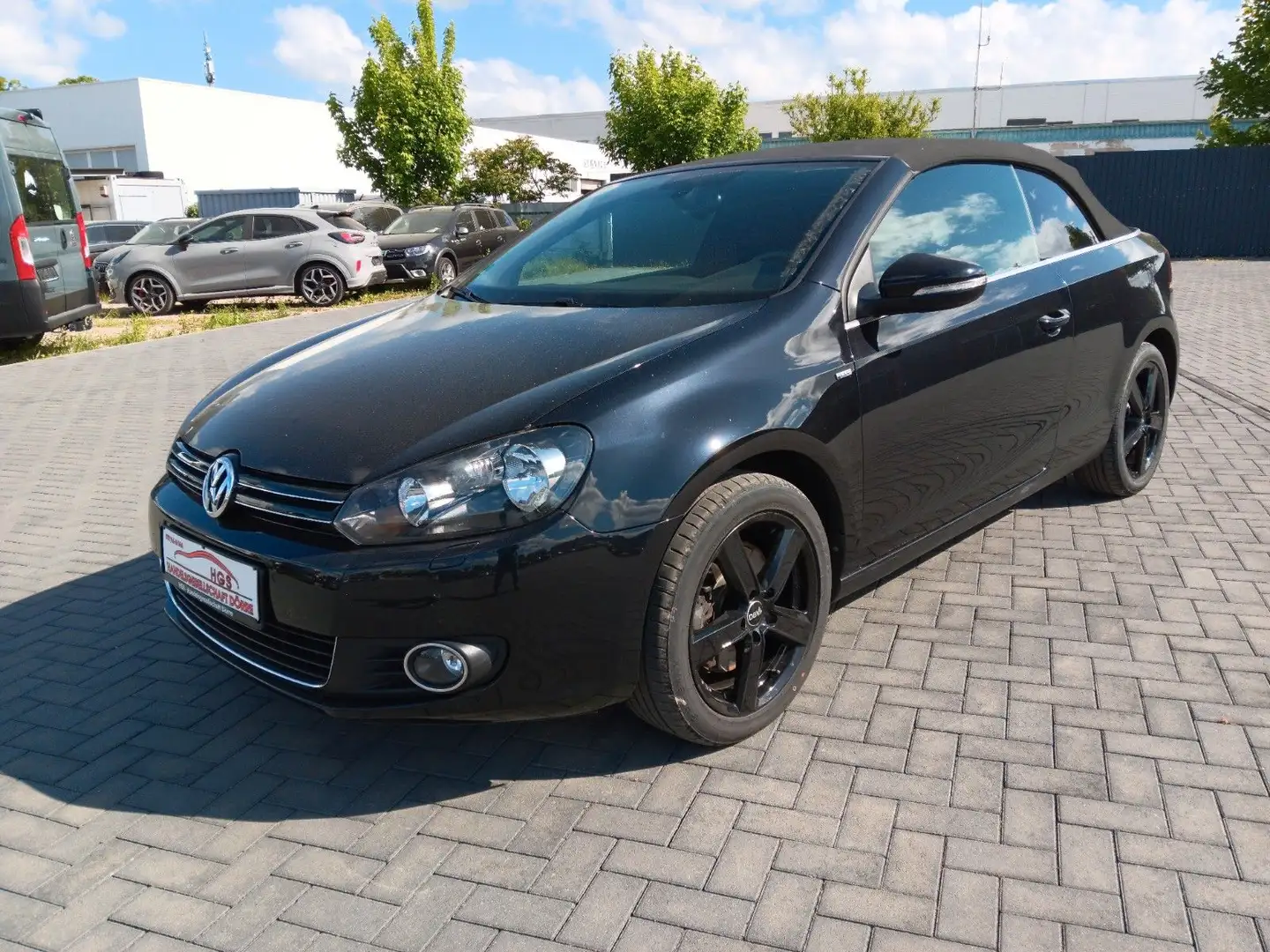 Volkswagen Golf VI Cabriolet Cup Navi Kamera Klima SHZ Schwarz - 1