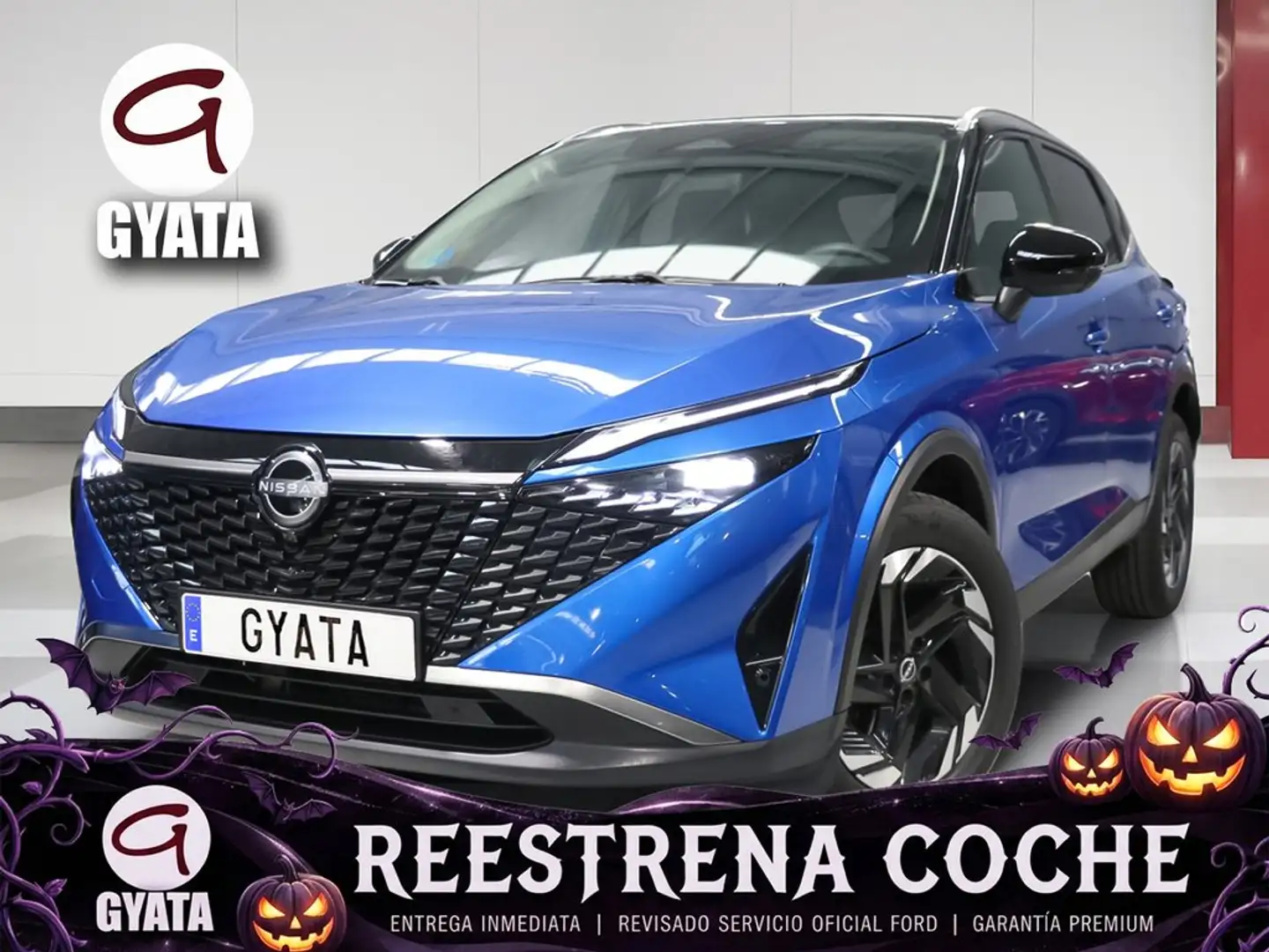 Nissan Qashqai 1.3 DIG-T mHEV 12V N-Connecta 4x2 Aut. 117kW Azul - 1