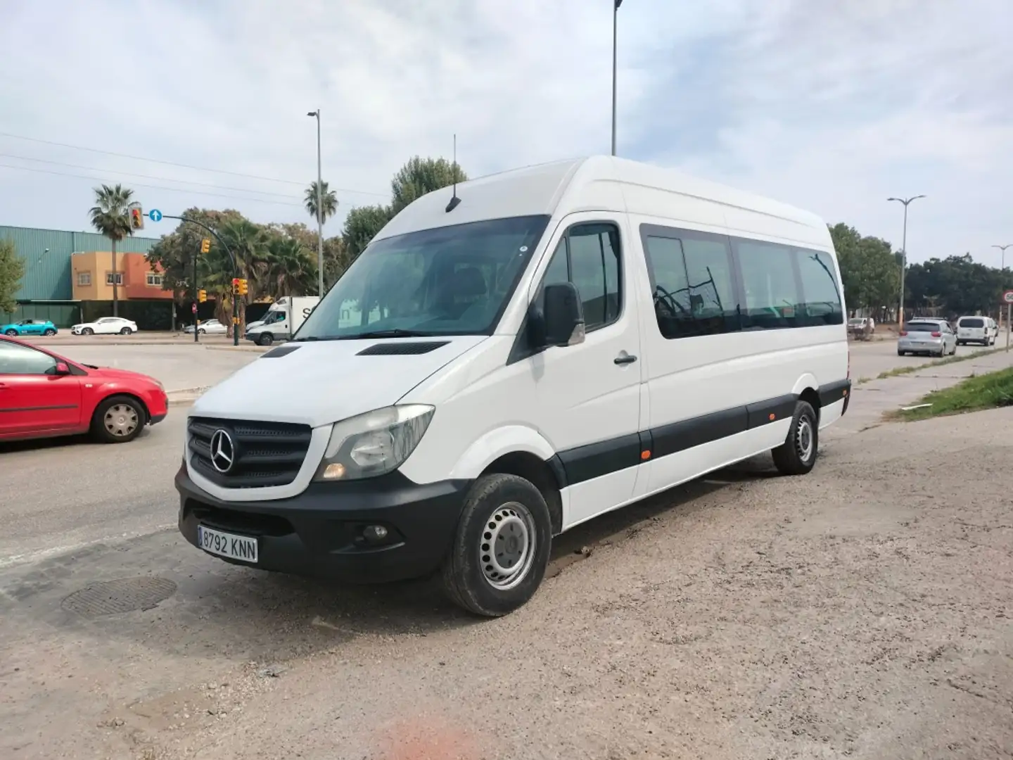 Mercedes-Benz Sprinter Combi 314CDI Largo T.E Blanco - 2