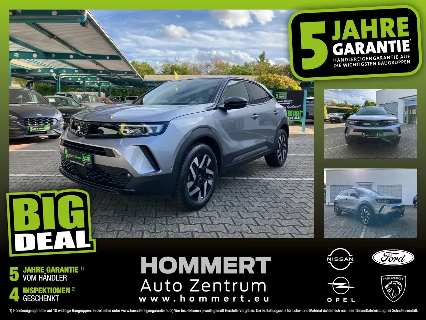 Opel Mokka 1.2 Turbo GS Line *ACC*Navi*beh.Lenk*Kamera Gris - 1