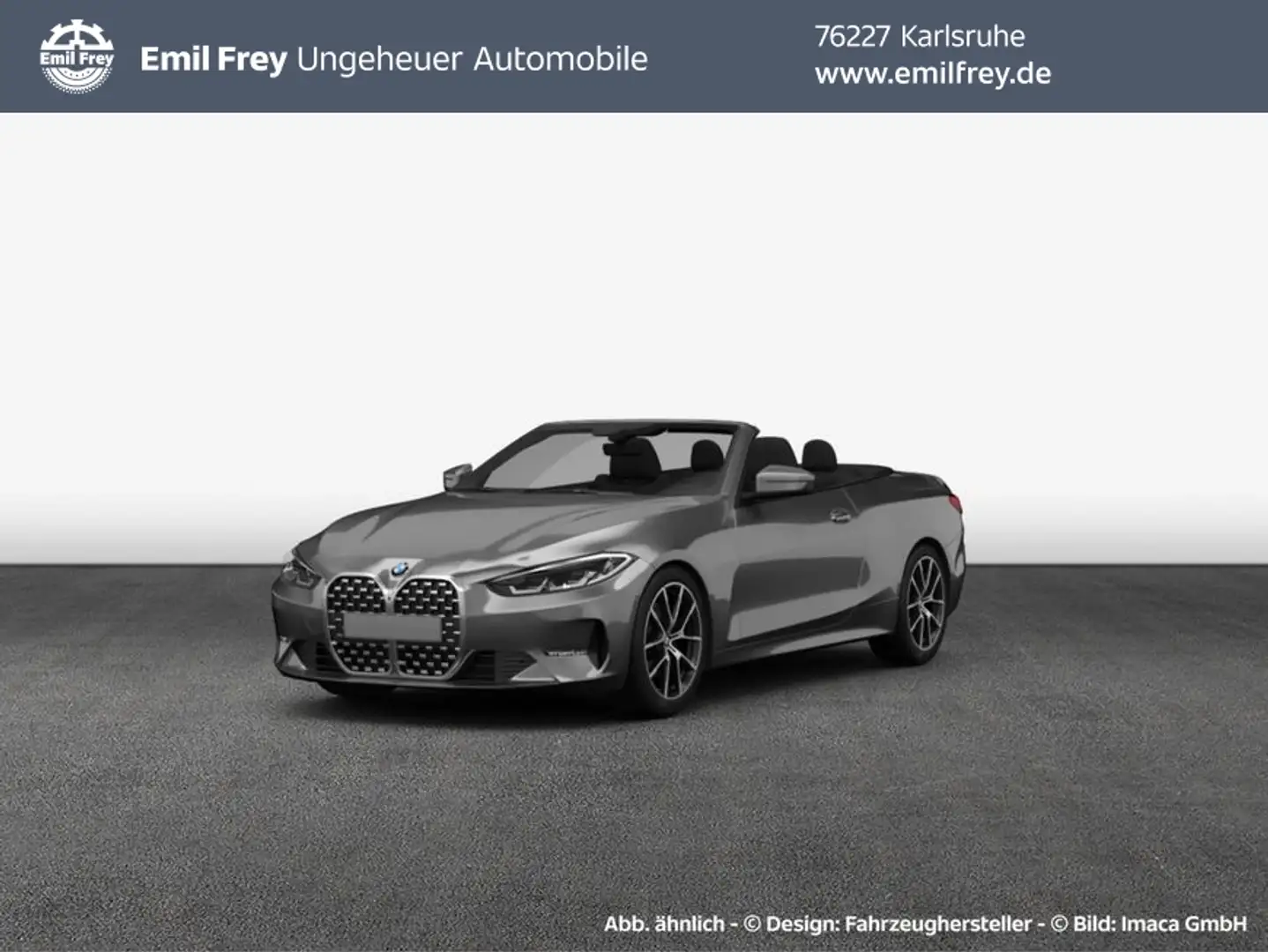 BMW 430 i xDrive Cabrio M Sportpaket HK HiFi DAB LED Gris - 1