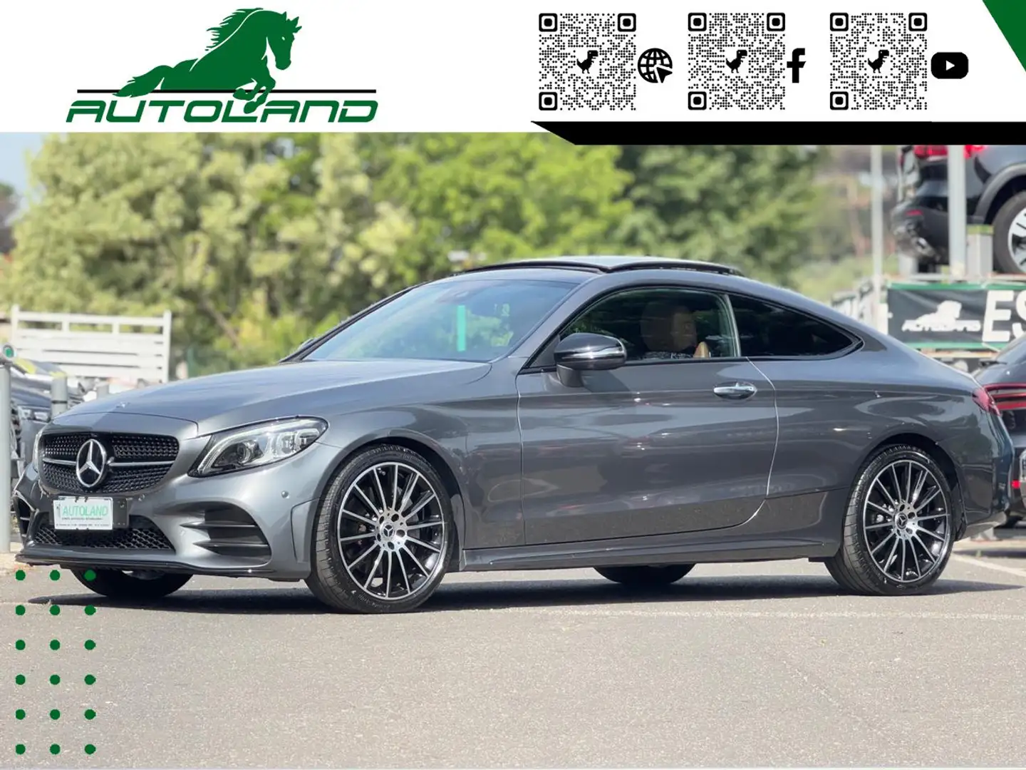 Mercedes-Benz C 300 d Auto Coupé Premium Plus*FullOptional Gris - 1