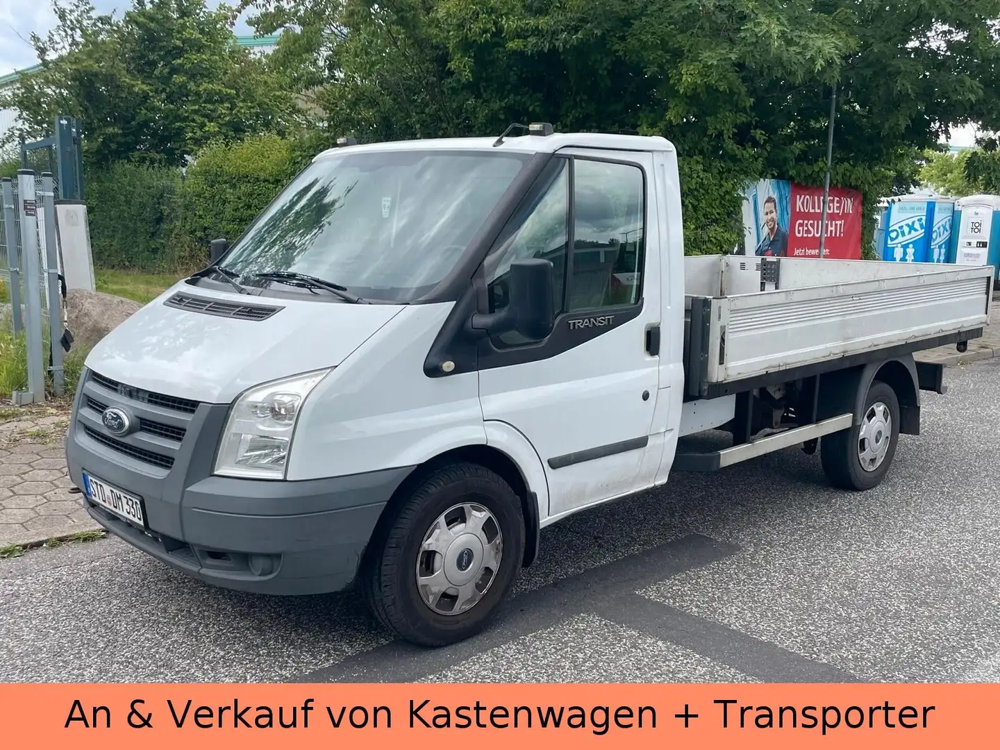 Ford Transit Pritsche 2.4 FT 350M L2 *TÜV NEU*1.HAND Bianco - 2