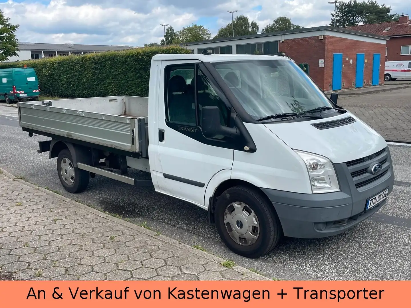 Ford Transit Pritsche 2.4 FT 350M L2 *TÜV NEU*1.HAND Bianco - 1
