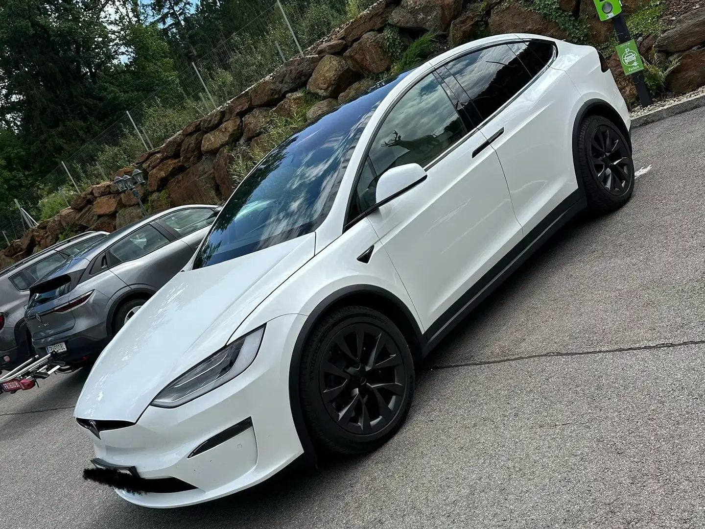 Tesla Model X Model X Plaid 1020 PS Weiß - 1