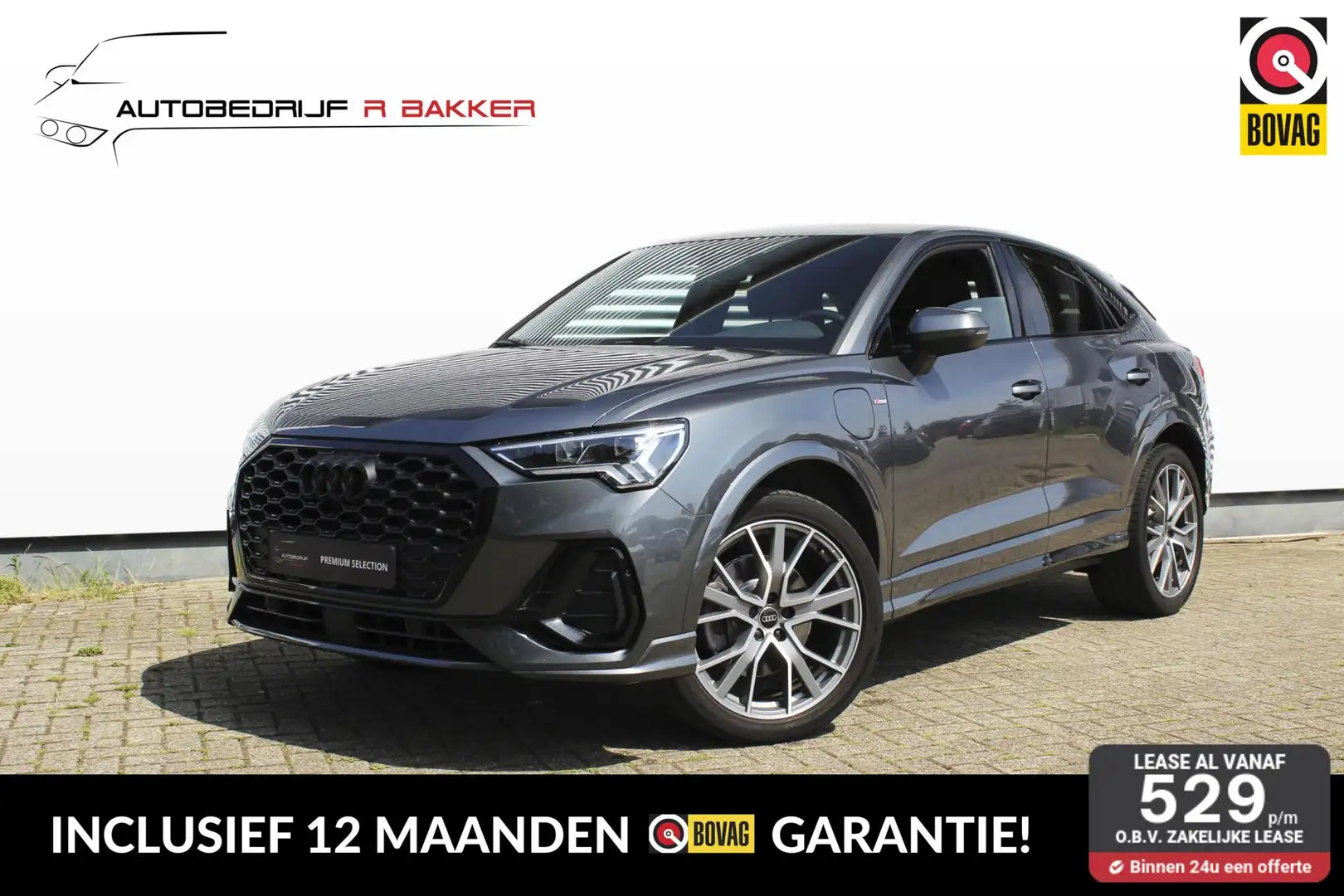 Audi Q3 Sportback 45 TFSI e S Edition // 3X S-Line - Plat Gris - 1