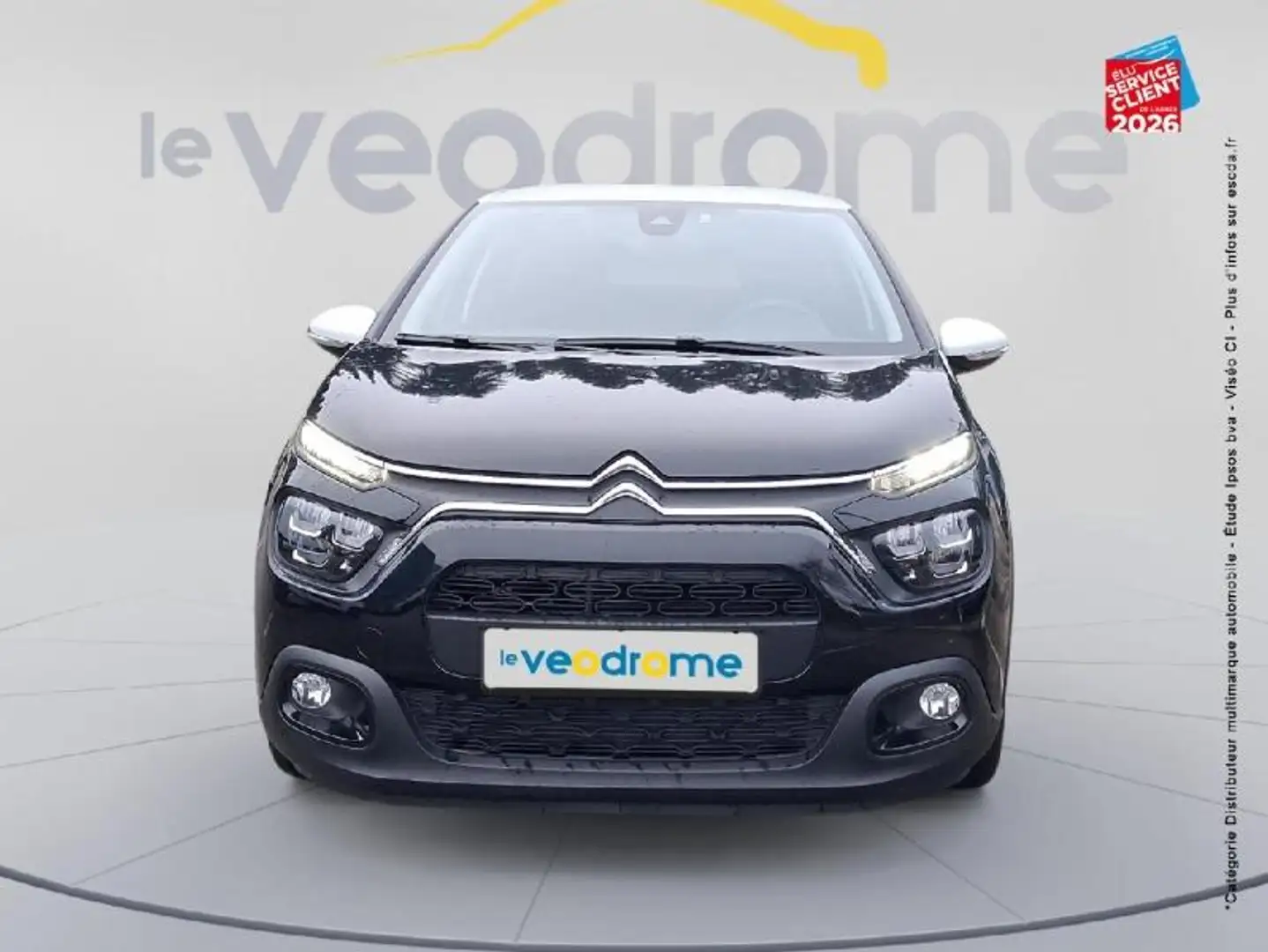 Citroen C3 1.2 PureTech 83ch S/S YOU Carplay Noir - 2
