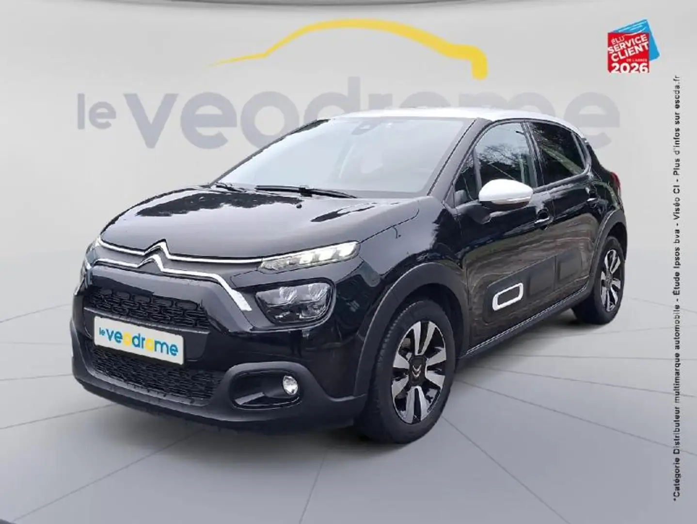 Citroen C3 1.2 PureTech 83ch S/S YOU Carplay Noir - 1
