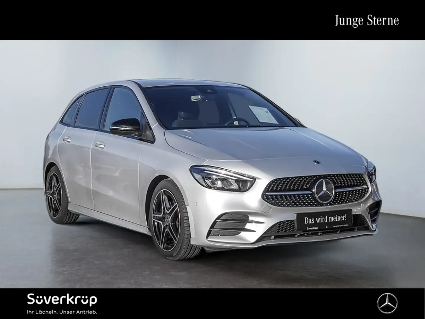 Mercedes-Benz B 180 AMG NIGHT PREMIUM KAMERA SPUR PDC SHZ Silber - 1