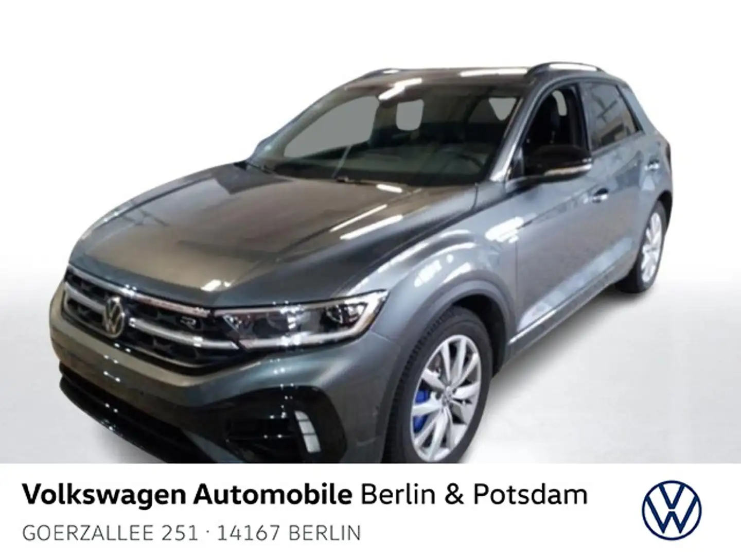 Volkswagen T-Roc R 2.0 TSI DSG Navi Kamera AHK LED Telefon Grau - 1