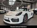 Porsche Cayman GT4 Erstbesitz Chrono PASM Sportabgas Weiß - thumbnail 1