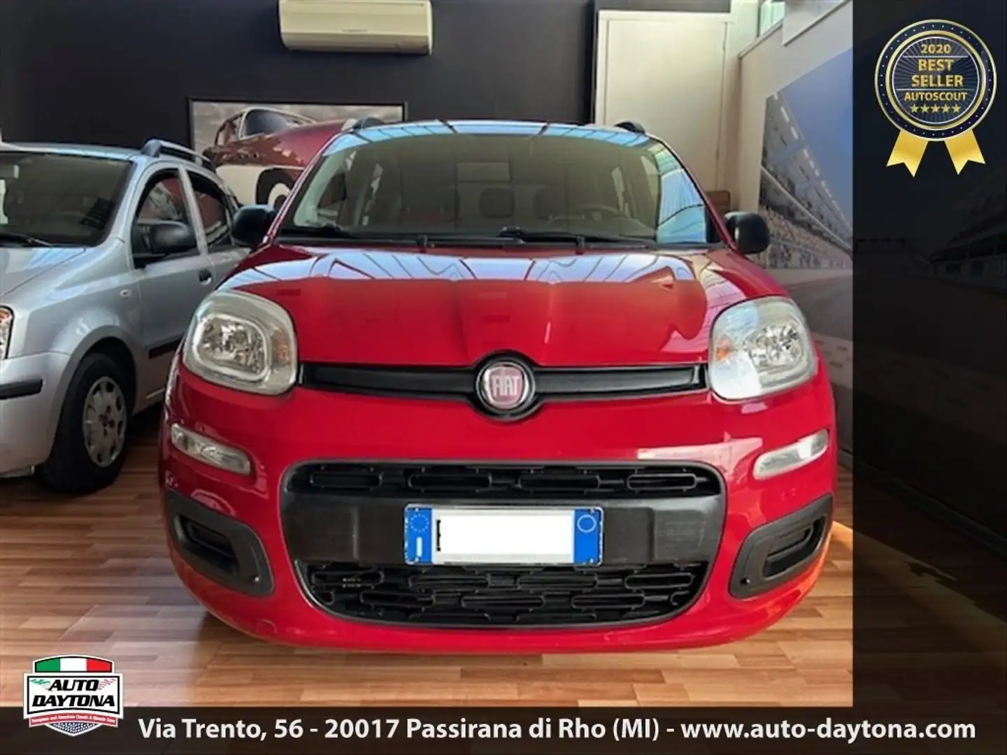 Fiat Panda 1.2 Easy  POCHI KM!!!! unic prop Rosso - 1