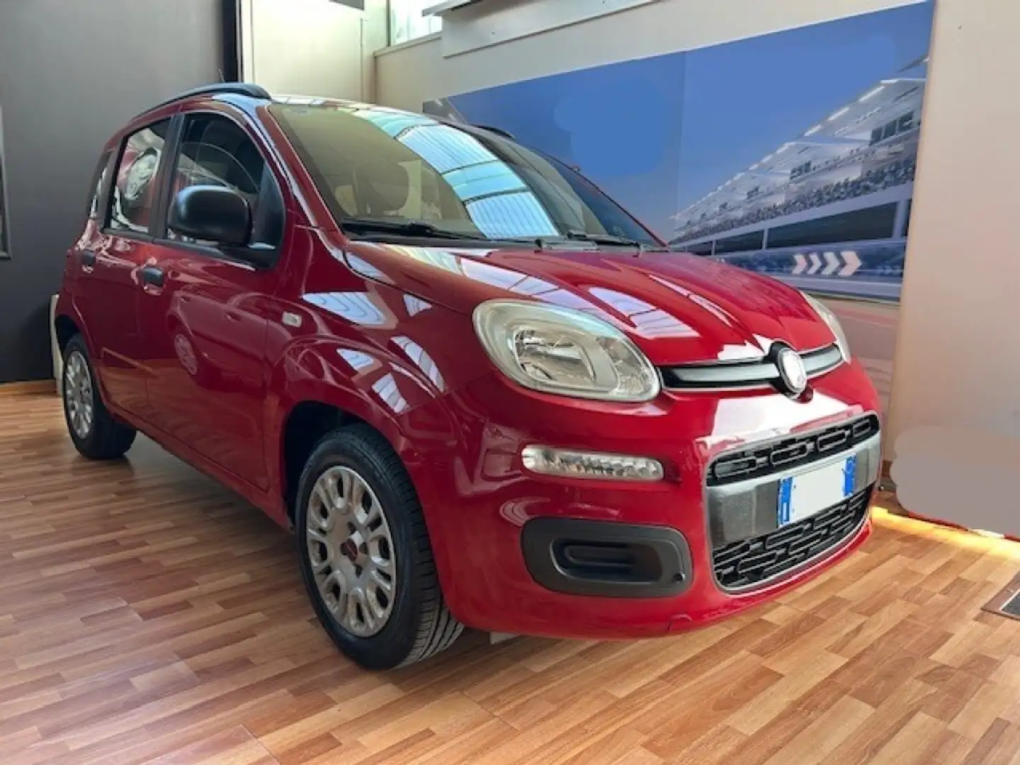 Fiat Panda 1.2 Easy  POCHI KM!!!! unic prop Rosso - 2