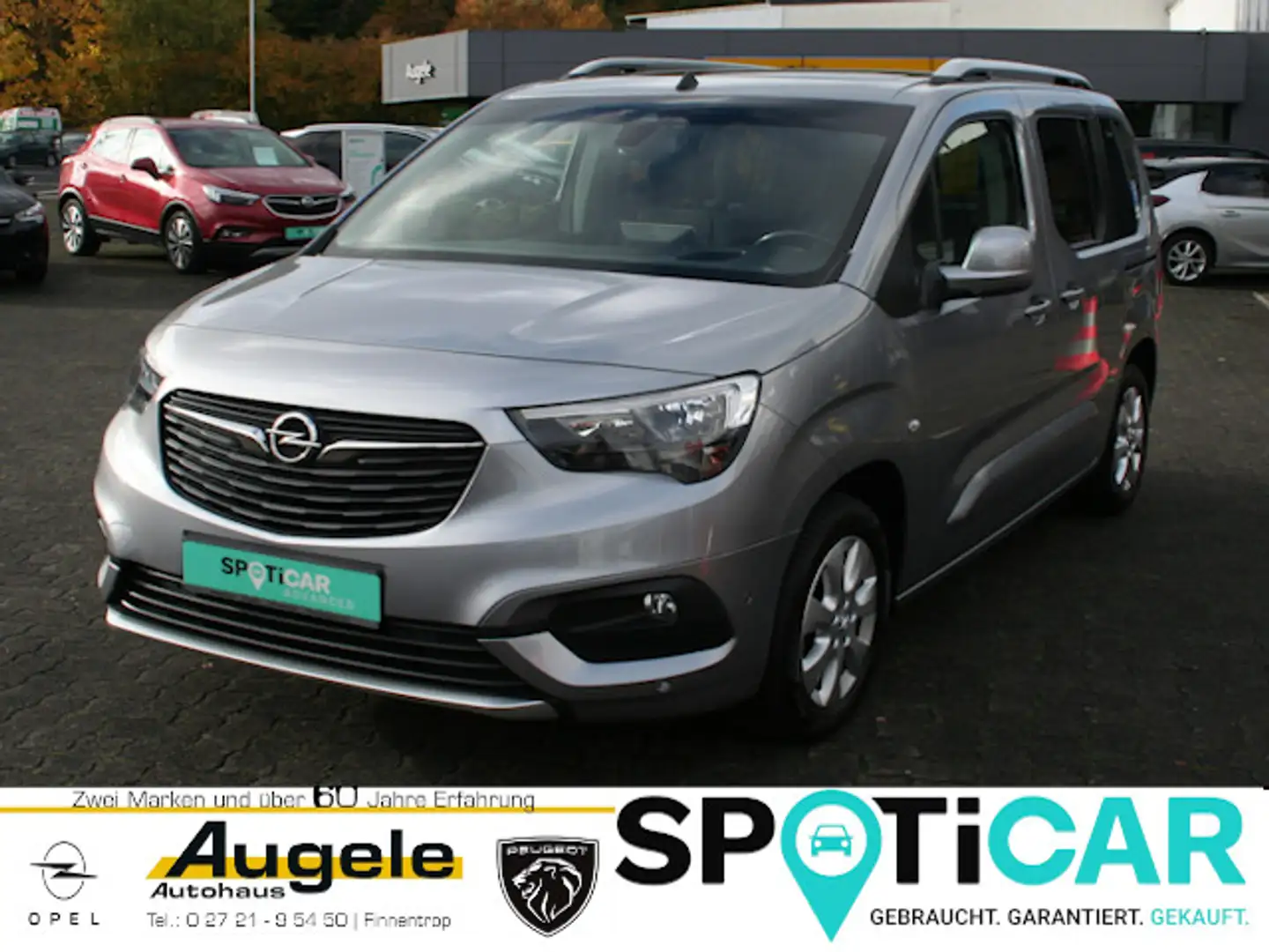 Opel Combo Life Innovation, AHK, P-Dach, SHZ, Navigation,Head-Up Grau - 1
