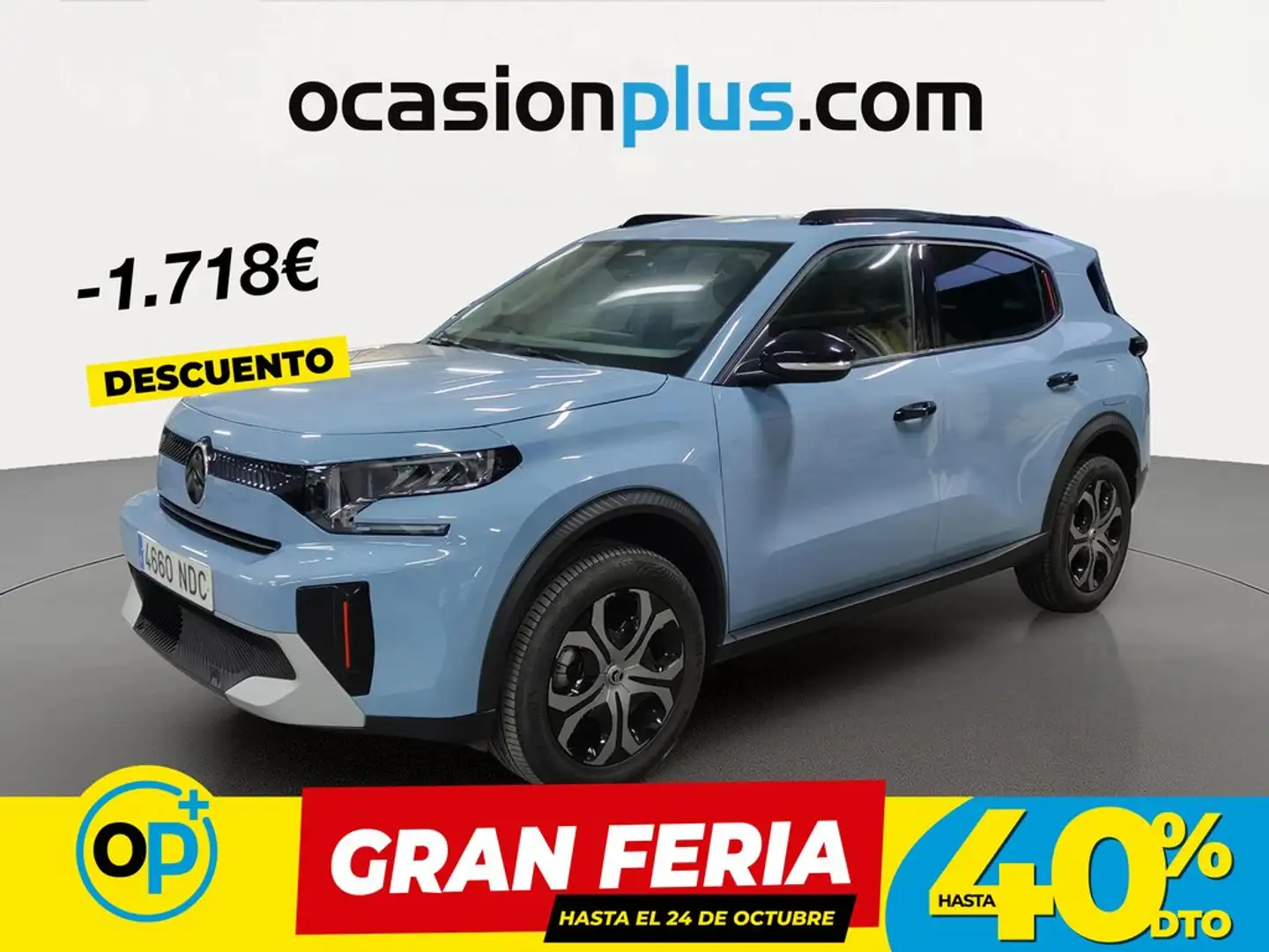 Citroen C3 Aircross Hybrid Plus e-DCS6 145 Azul - 1