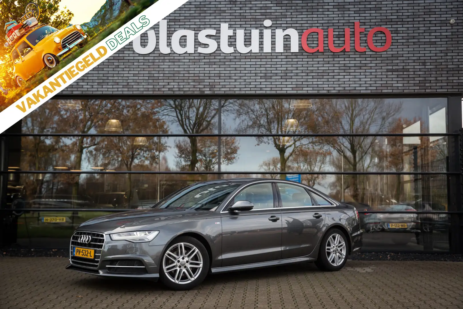 Audi A6 Limousine 1.8 TFSI ultra S line Edition Grijs - 1