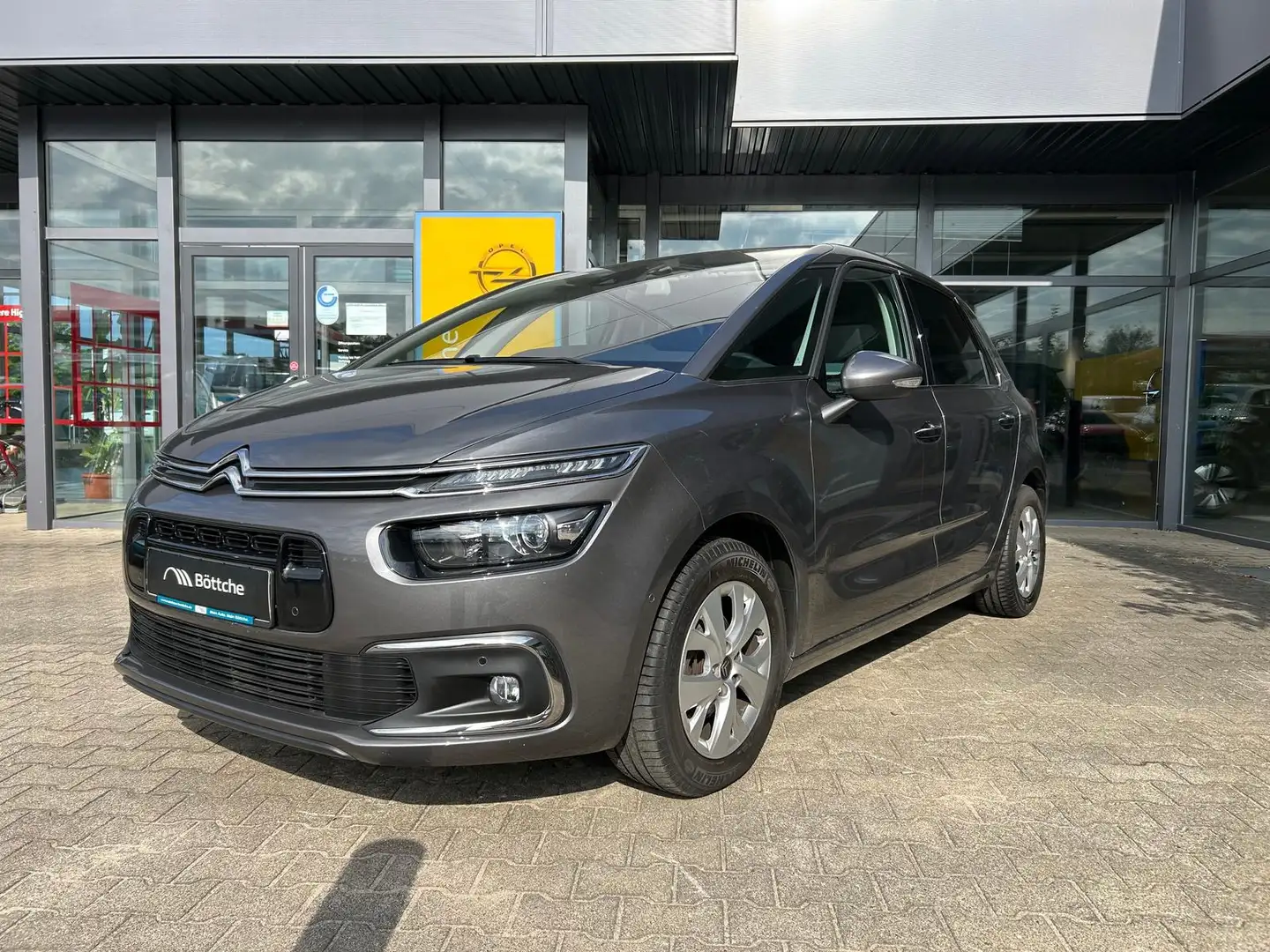 Citroen C4 Selection 1.6 Blue-HDI/AT/KAMERA/NAVI/SHZ/AHK/PANO Gris - 2