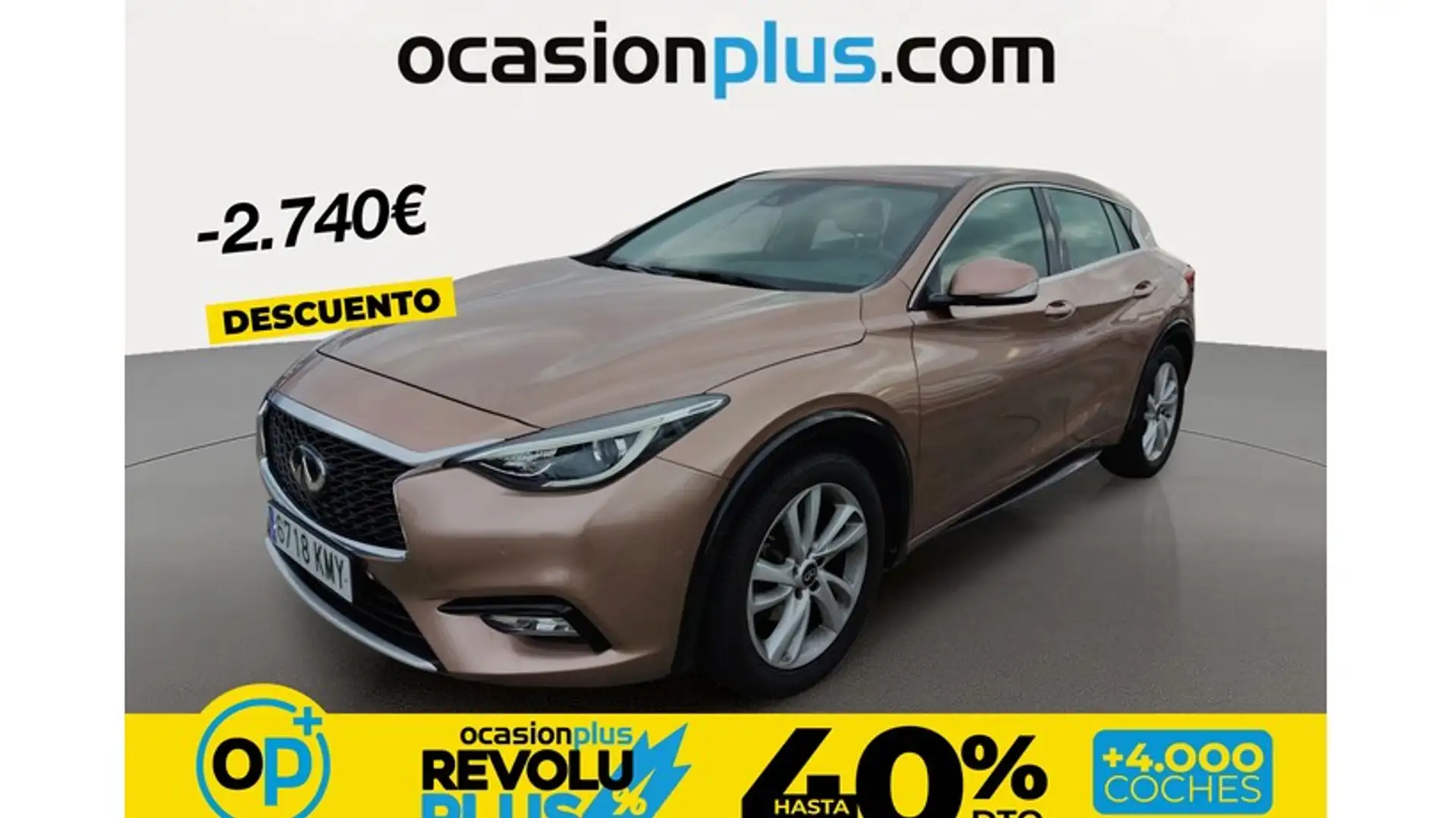 Infiniti Q30 1.6t Premium 122 Marrón - 1