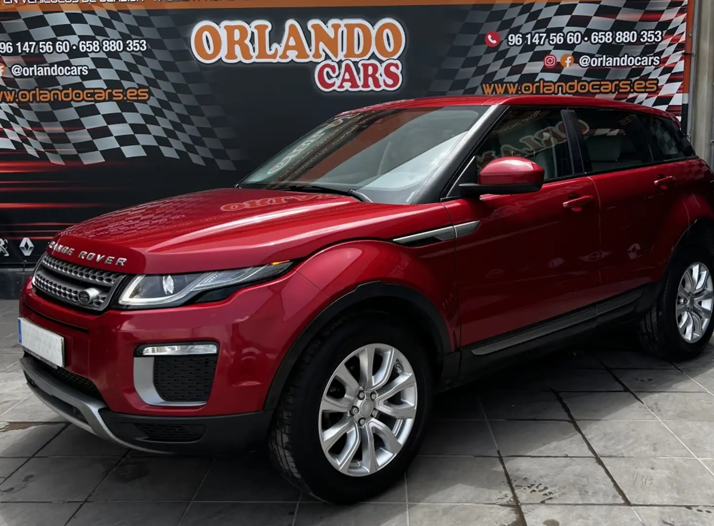 Land Rover Range Rover Evoque 2.0TD4 HSE 4WD 150 Rojo - 1