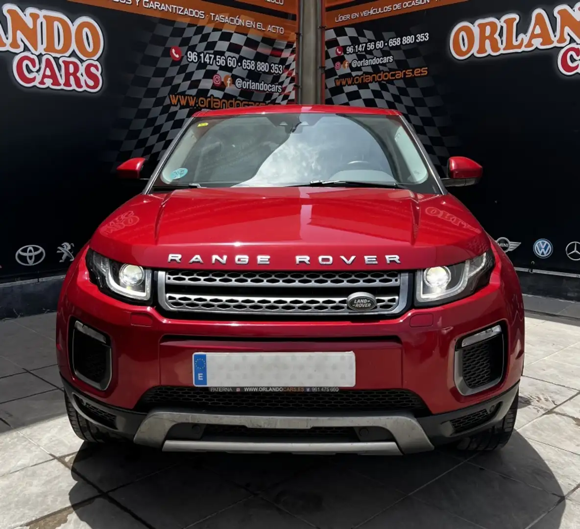 Land Rover Range Rover Evoque 2.0TD4 HSE 4WD 150 Rojo - 2