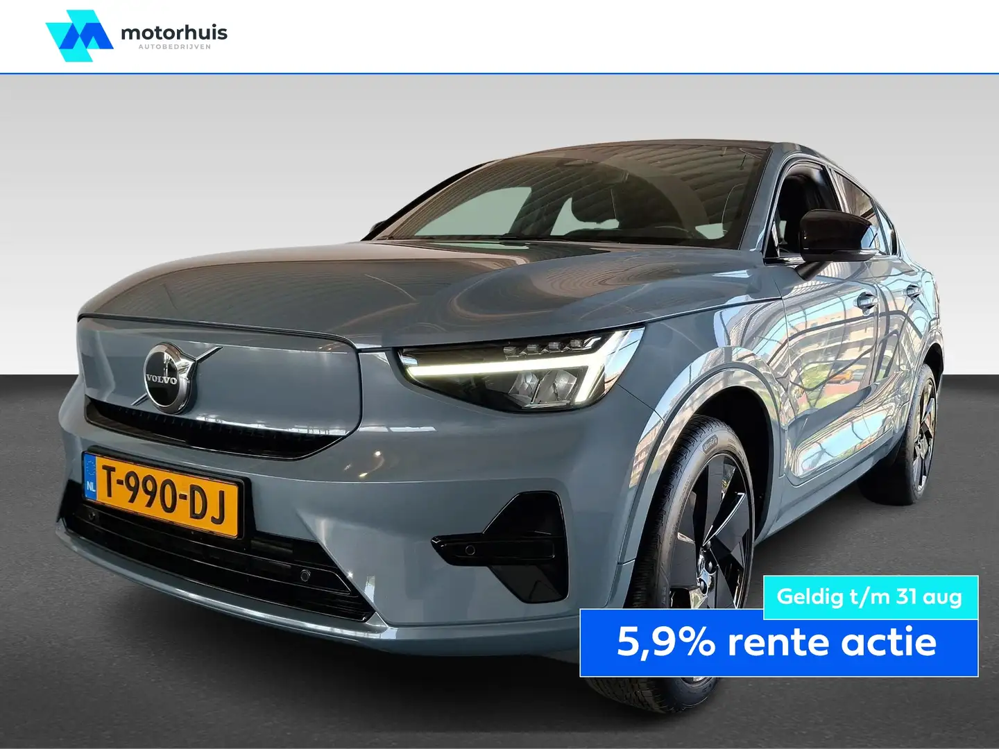 Volvo C40 Recharge Pure electric 238pk Plus Szary - 1