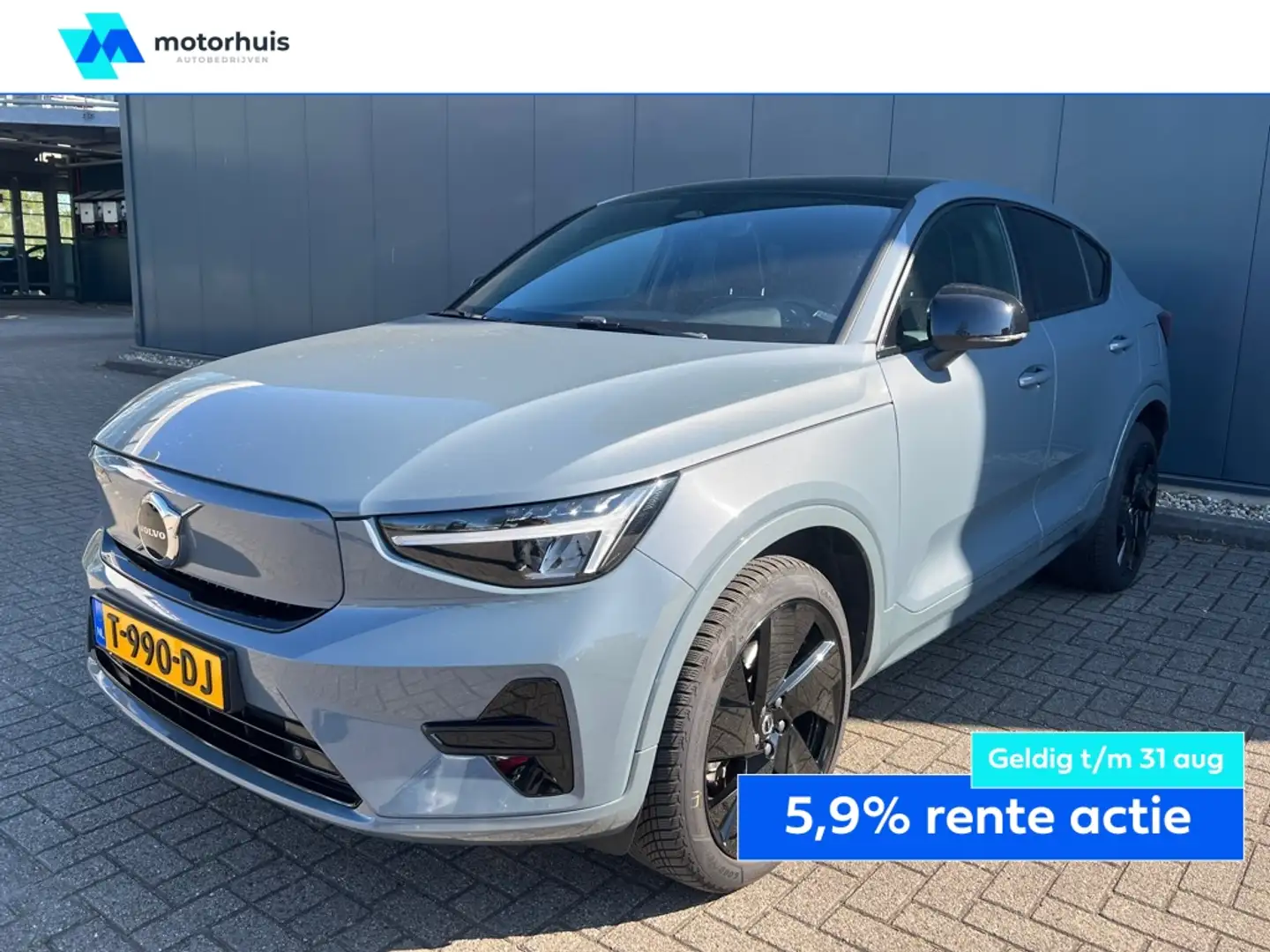 Volvo C40 Recharge Twin Pure electric 231pk Plus Gris - 1