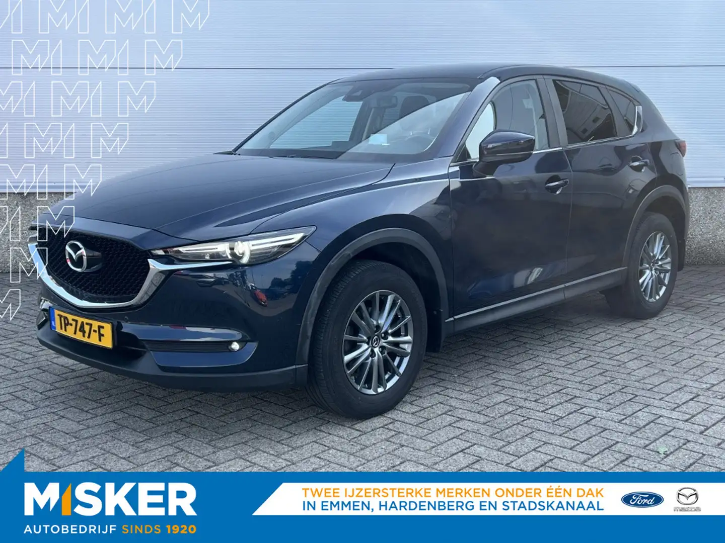 Mazda CX-5 165pk TS + I-activepack ,automaat, trekhaak, camer Bleu - 1
