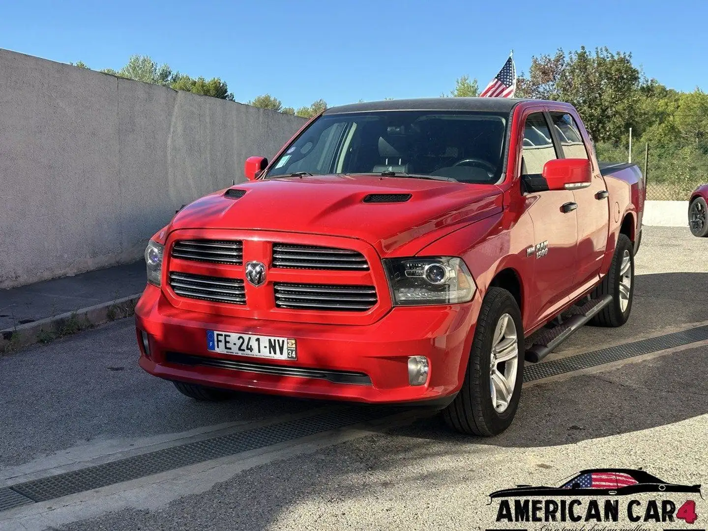 Dodge RAM 1500 V8 5.7 SPORT Rood - 2