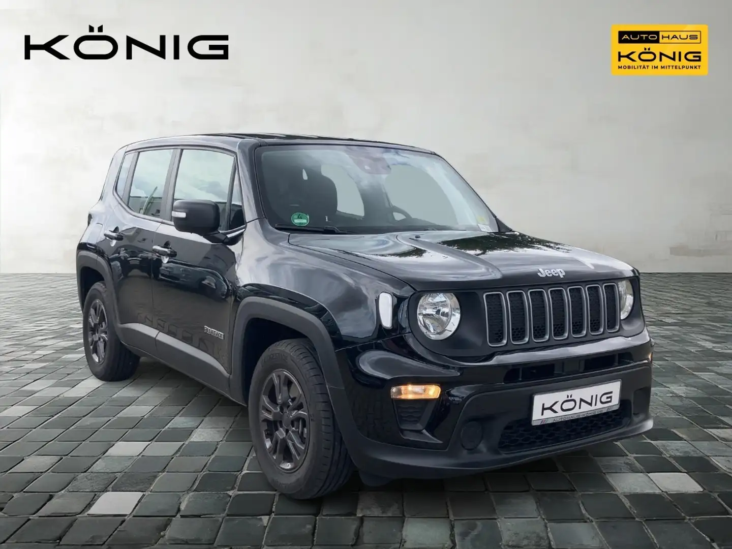 Jeep Renegade 1.5 MultiAir NAVI PDC DAB+ Schwarz - 2